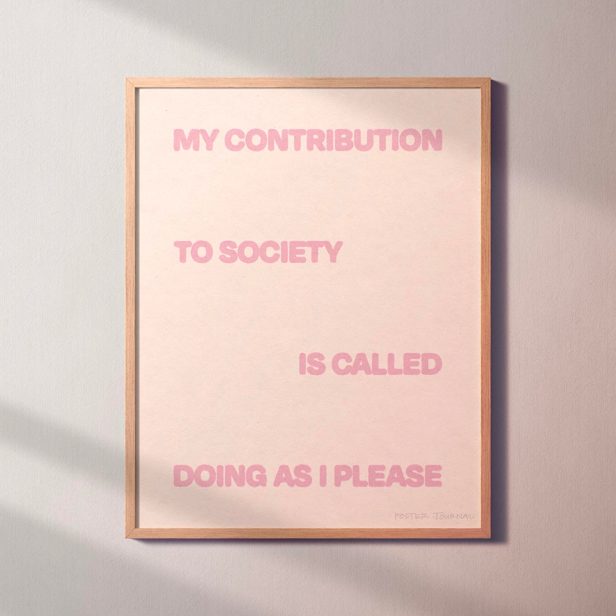 CONTRIBUTION PRINT