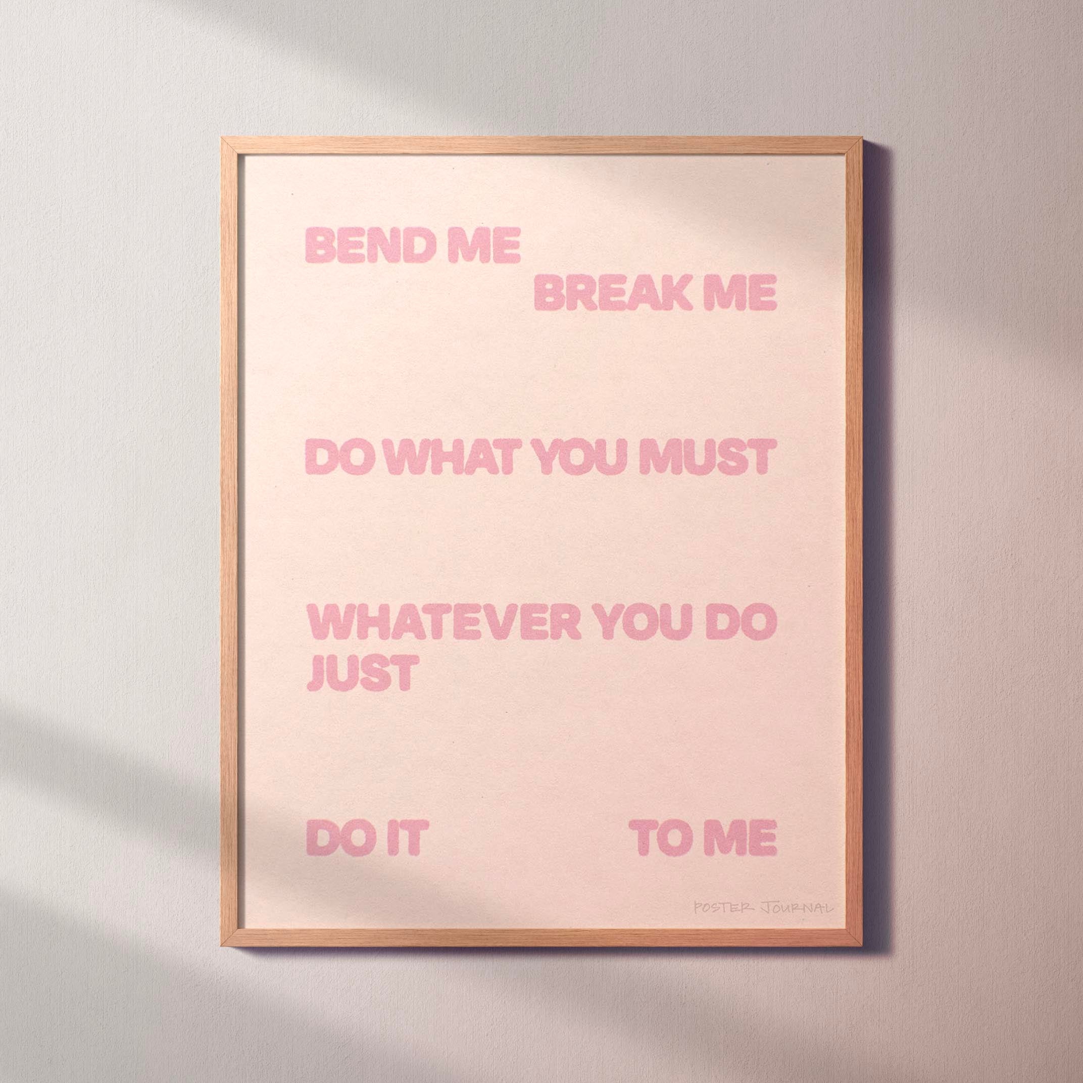 BEND PRINT