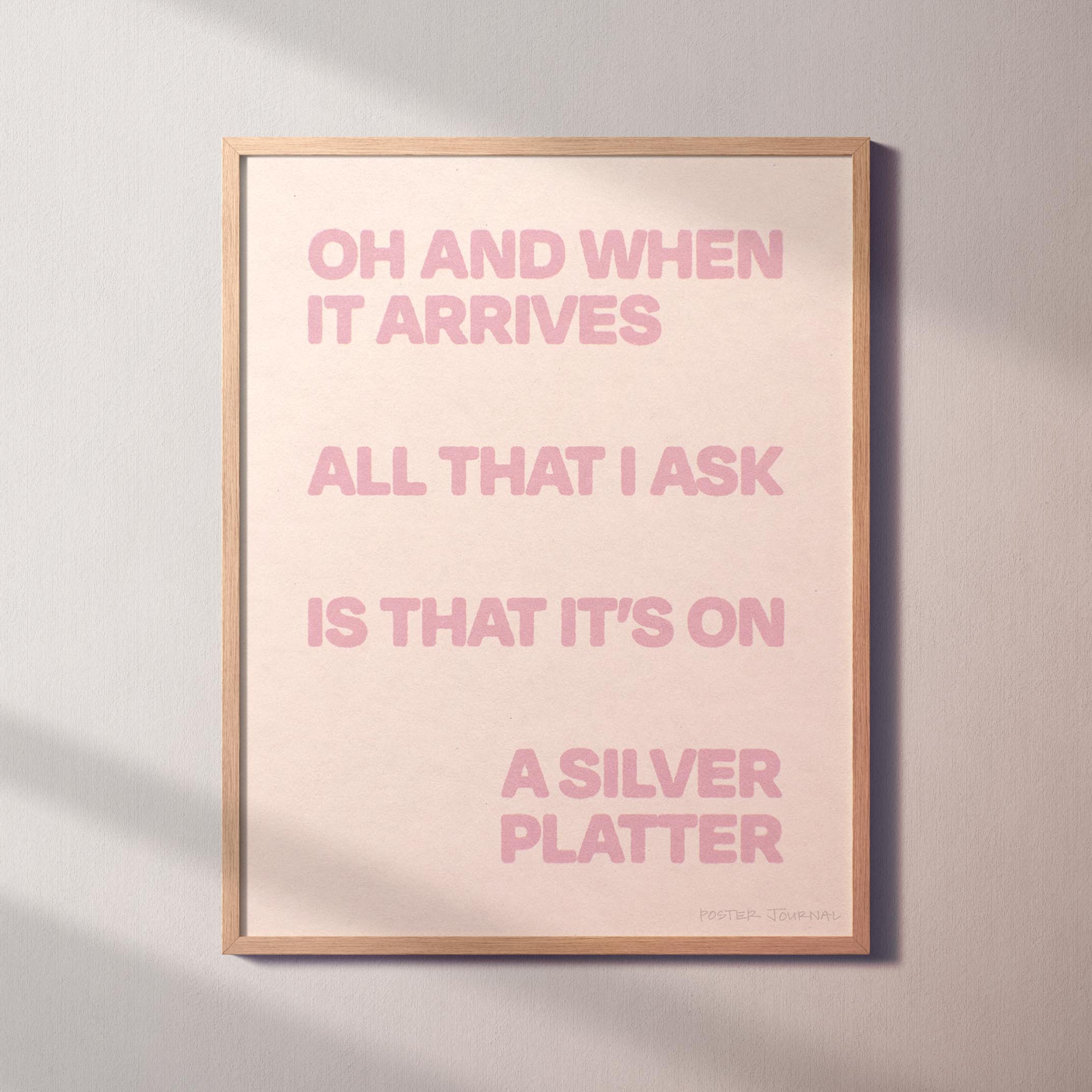 PLATTER PRINT