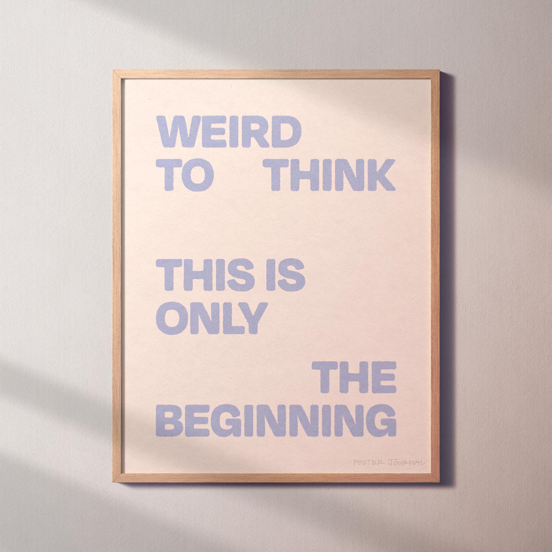 BEGINNING PRINT