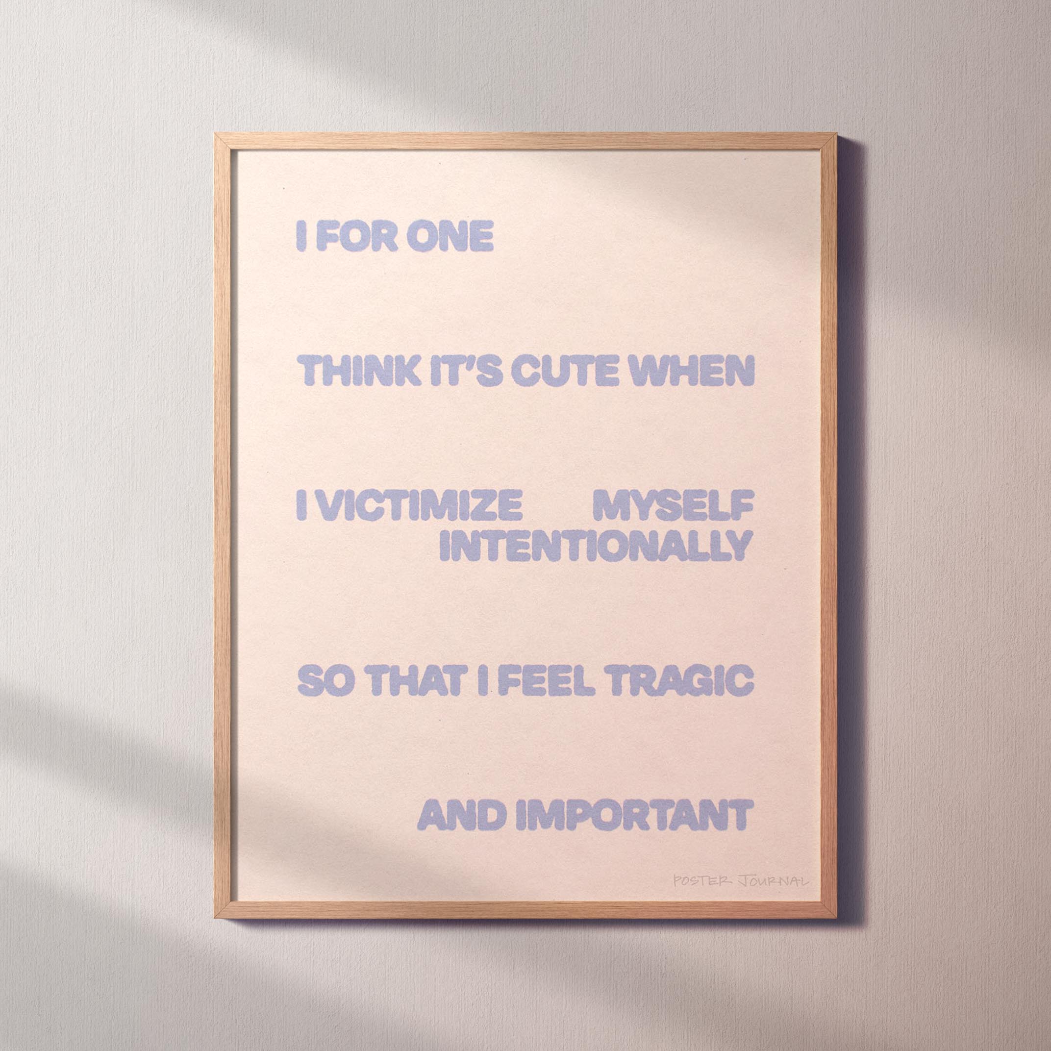 TRAGIC PRINT