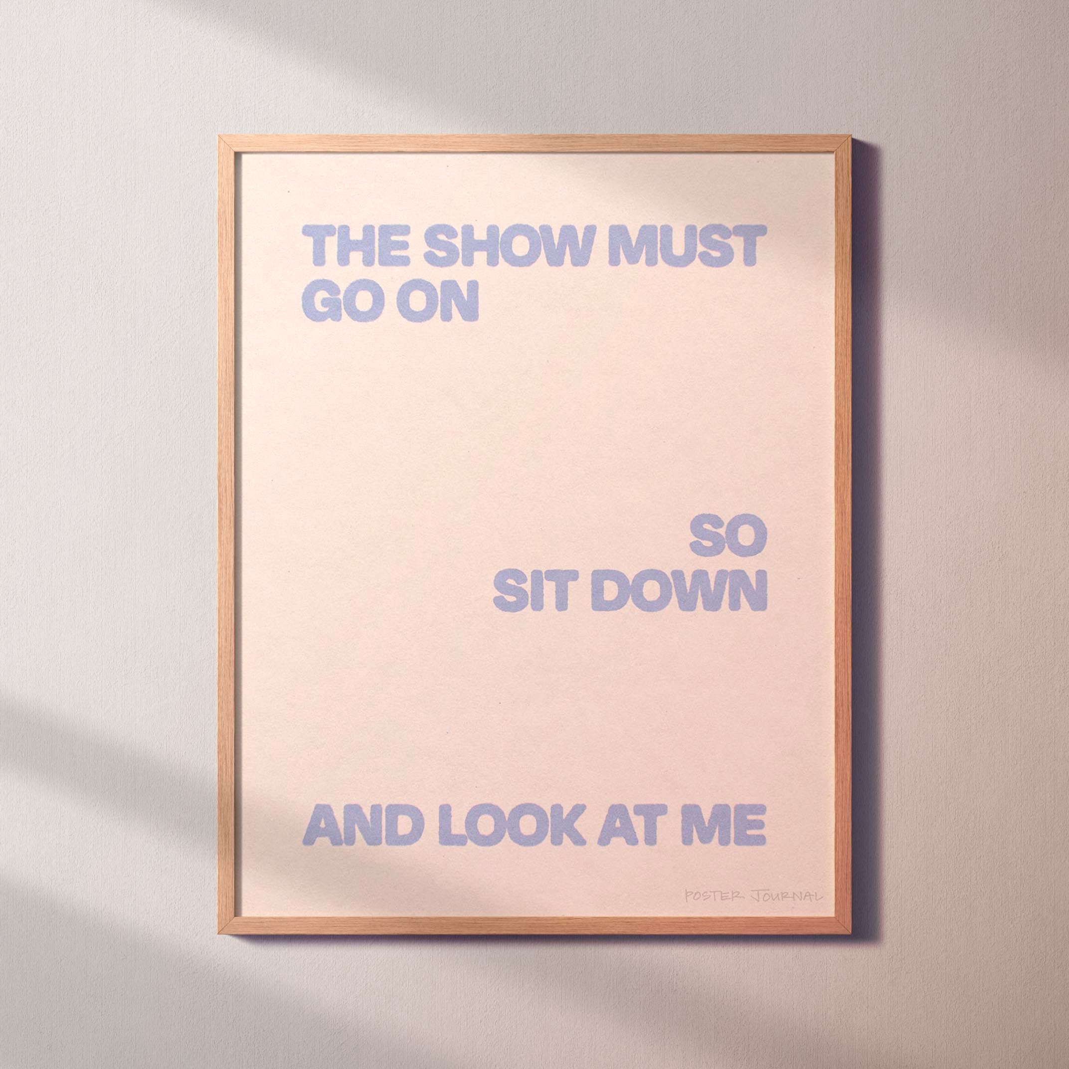 SHOW PRINT