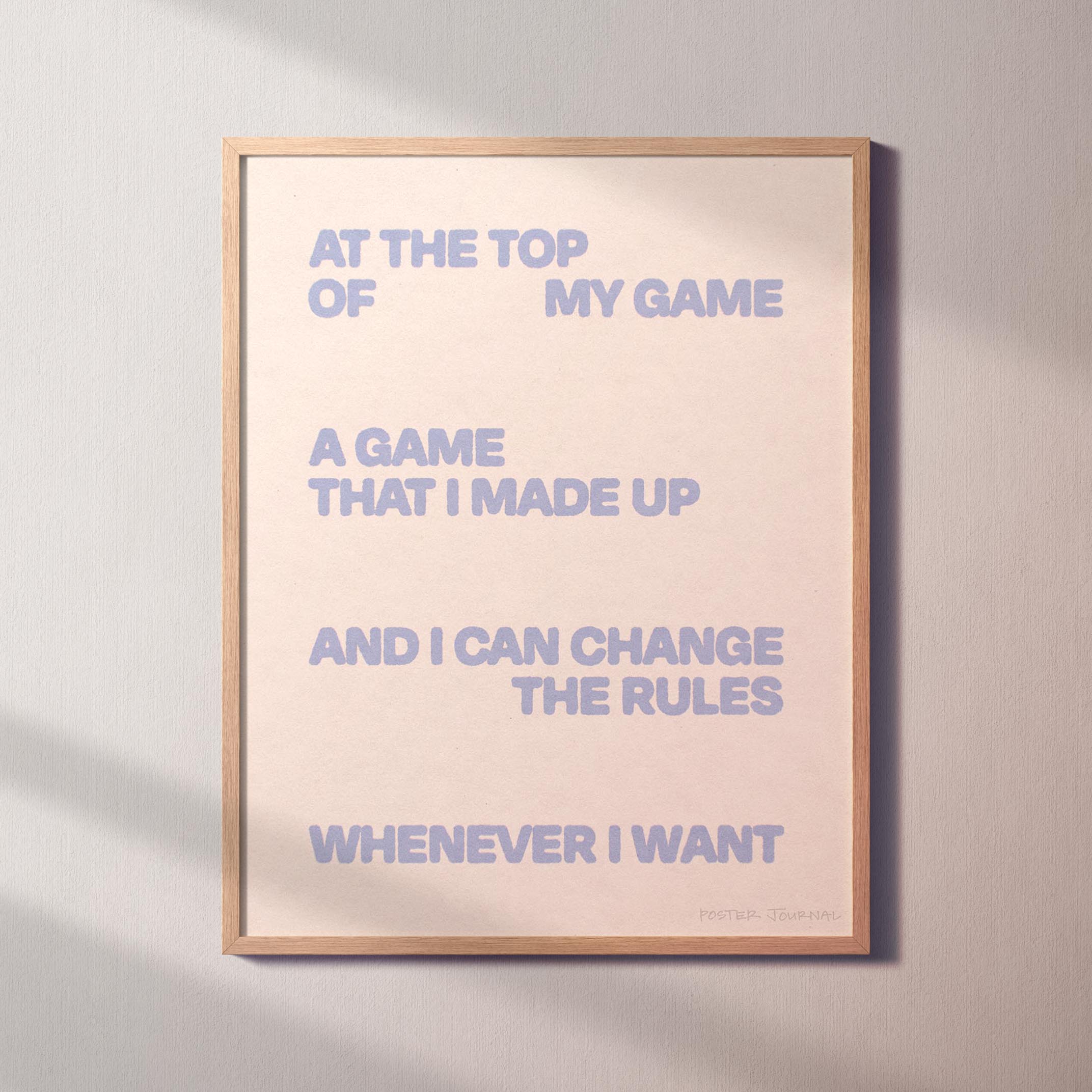 GAME PRINT