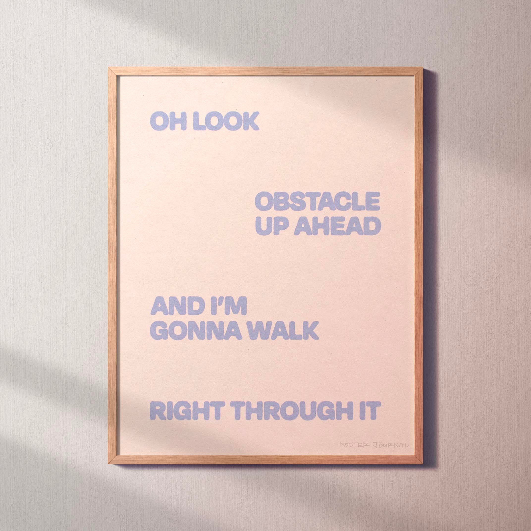 OBSTACLE PRINT