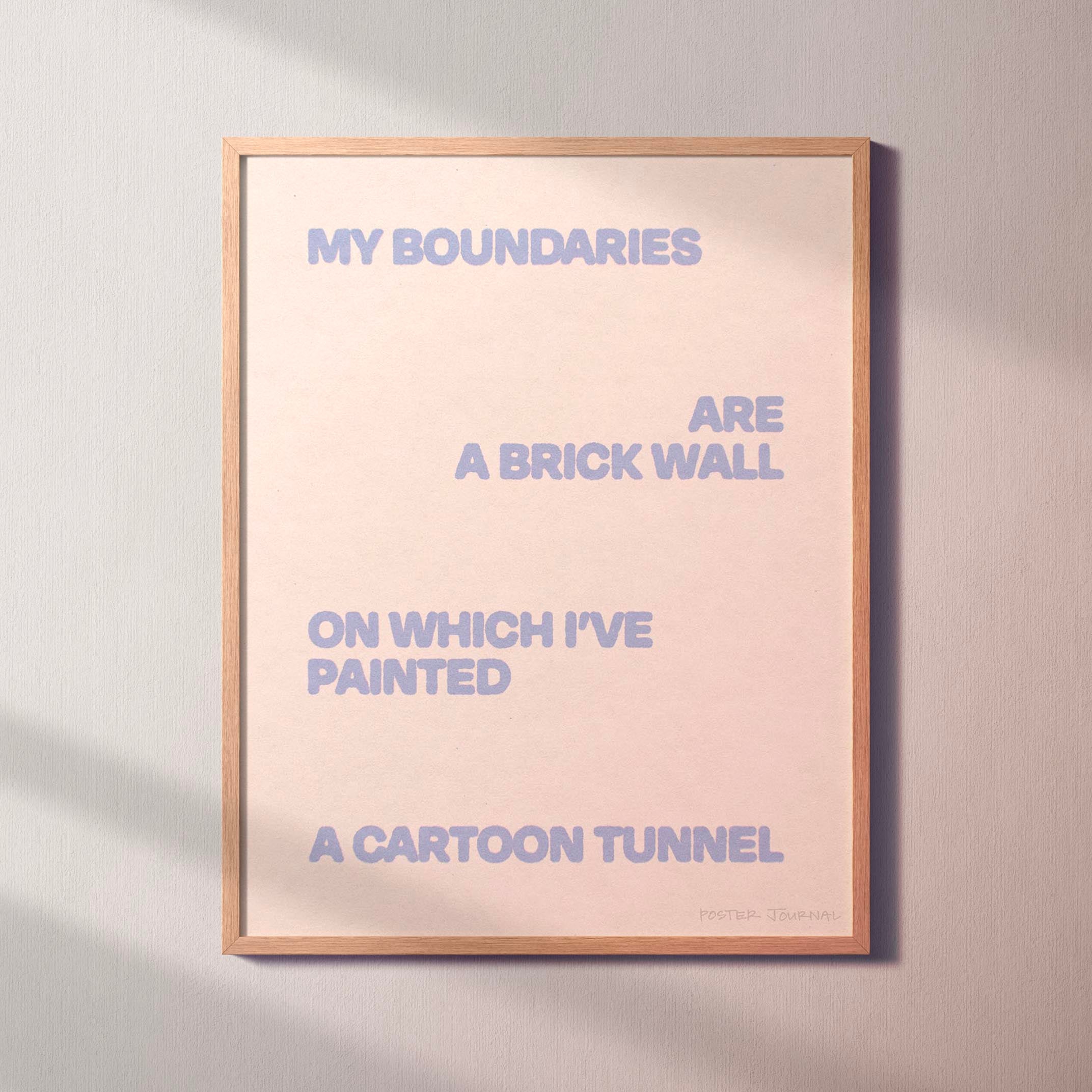 BOUNDARIES PRINT