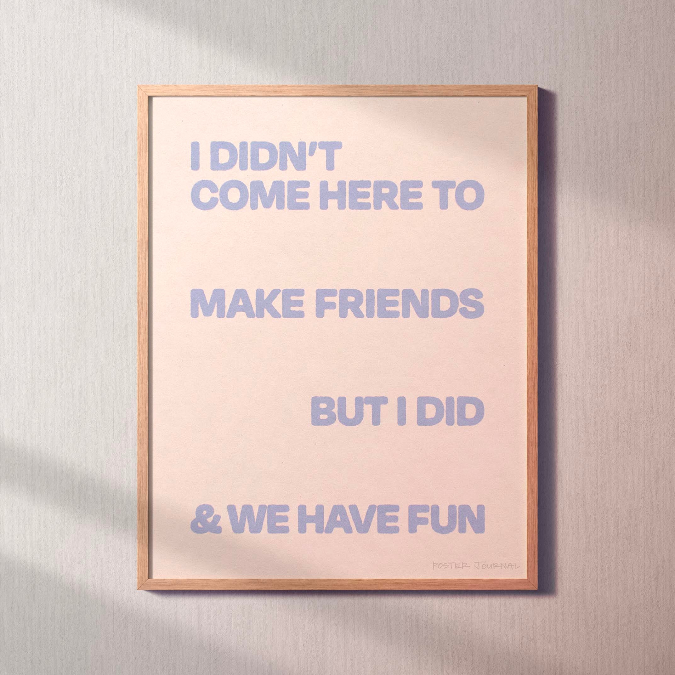 FRIENDS PRINT