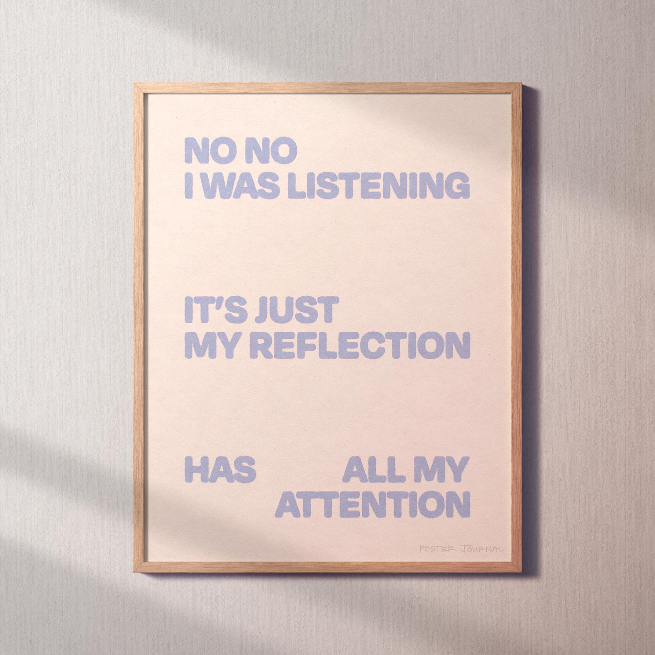REFLECTION PRINT