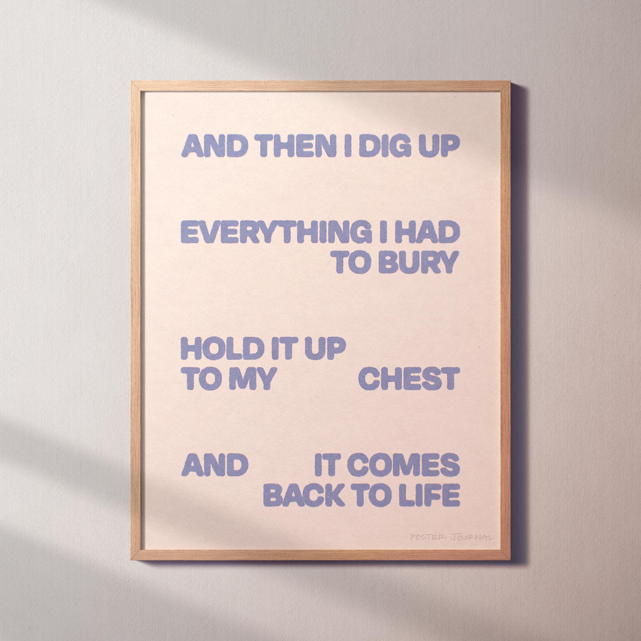 BURY PRINT
