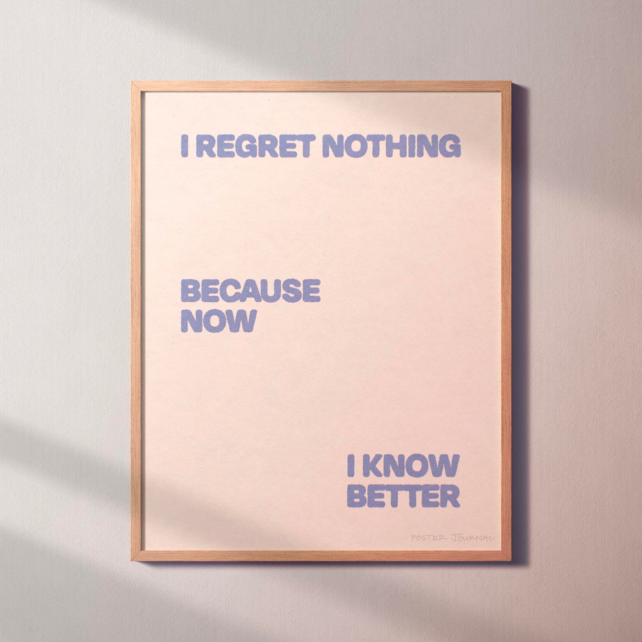 REGRET PRINT