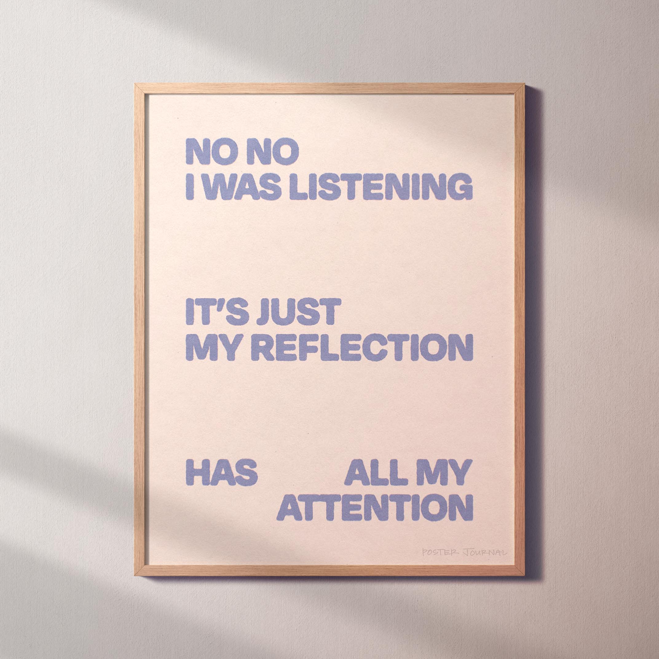 REFLECTION PRINT