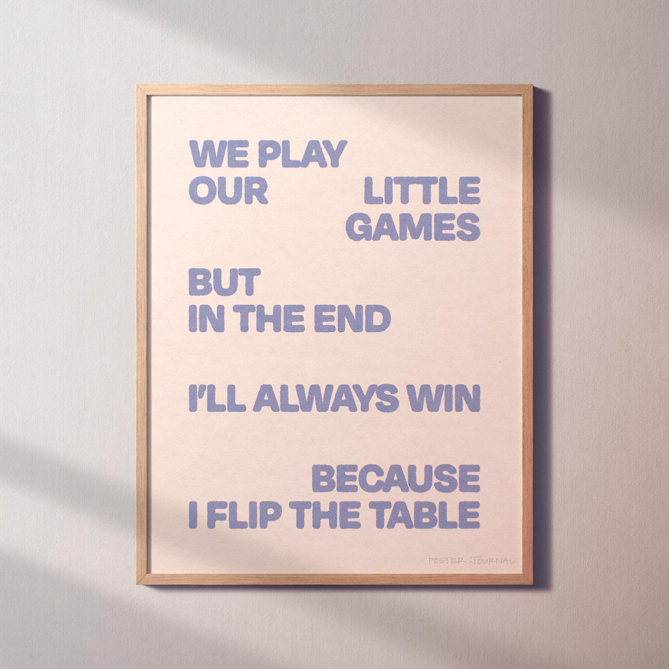 TABLE PRINT
