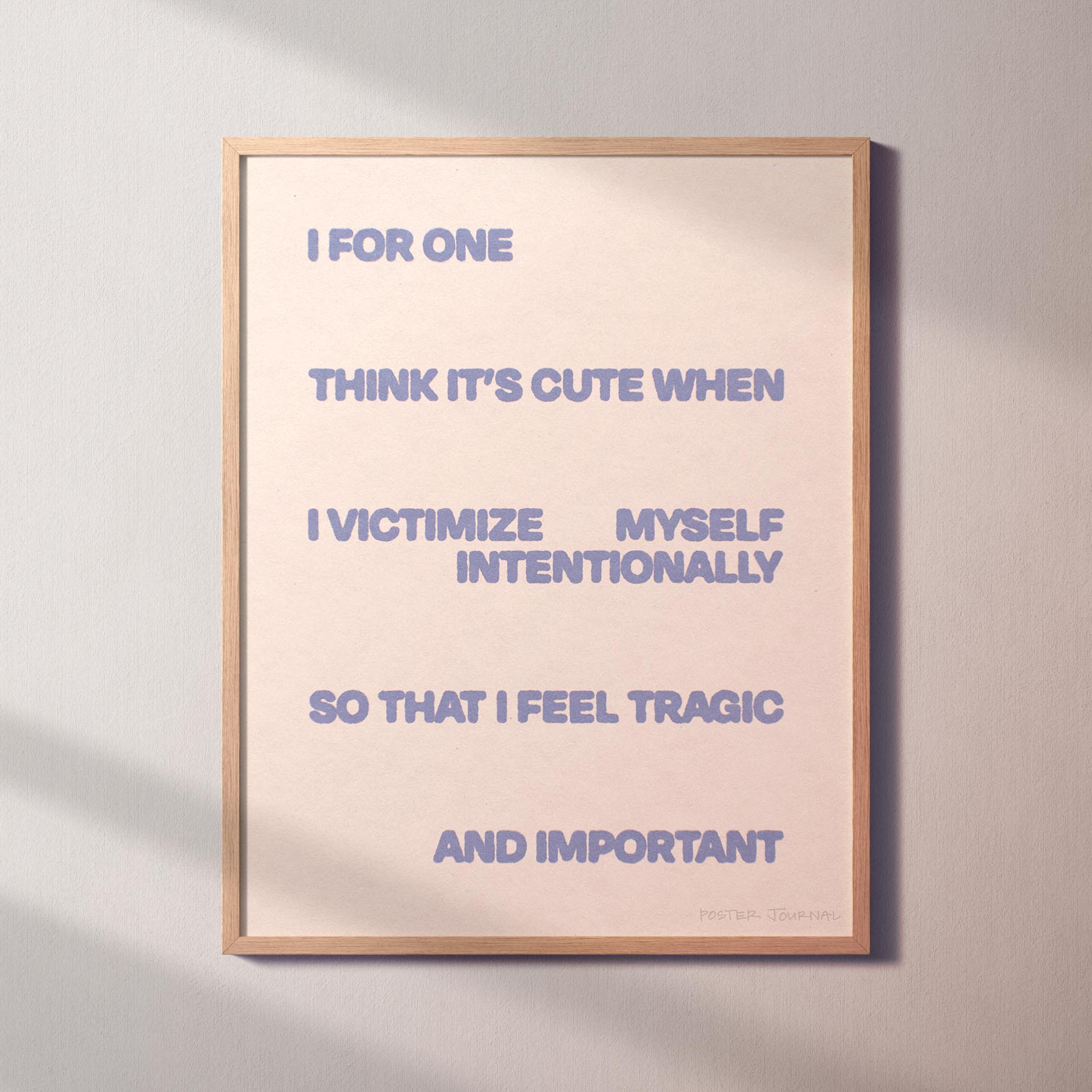 TRAGIC PRINT