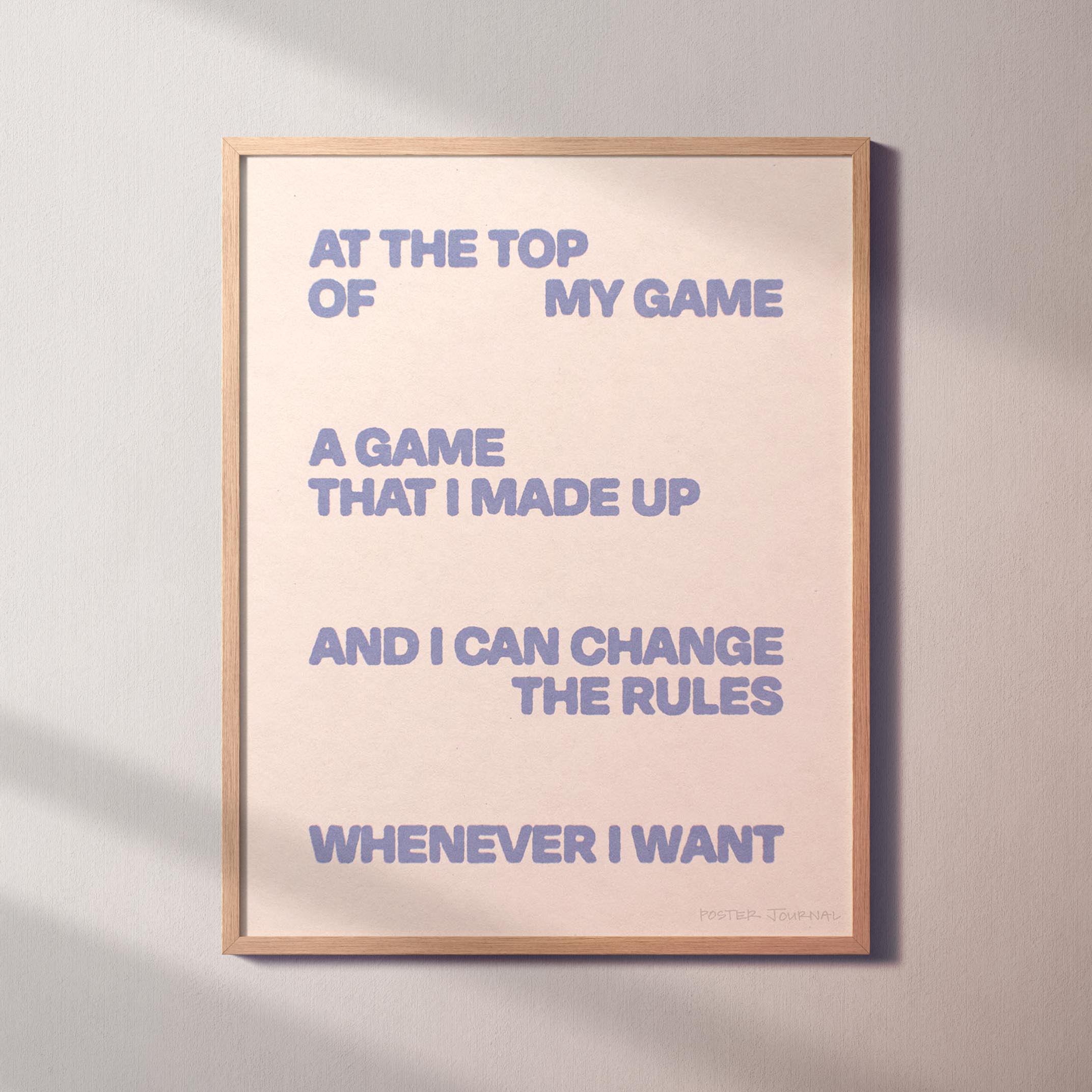 GAME PRINT