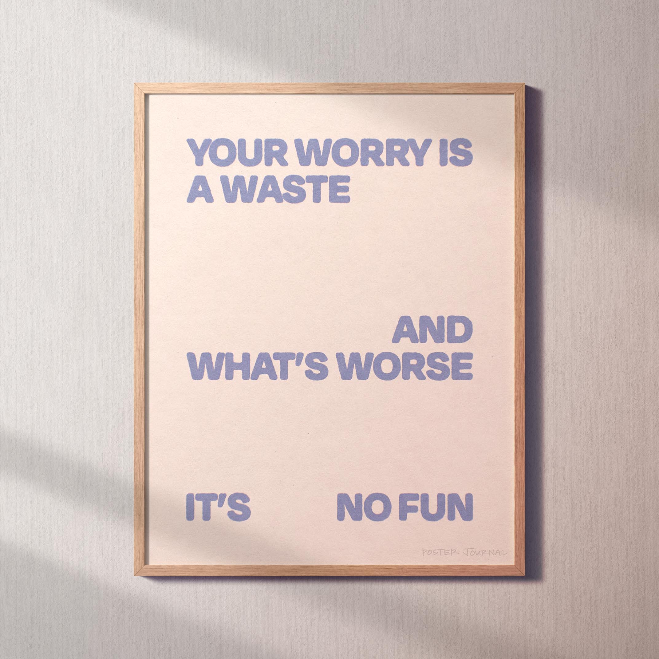 WORRY PRINT