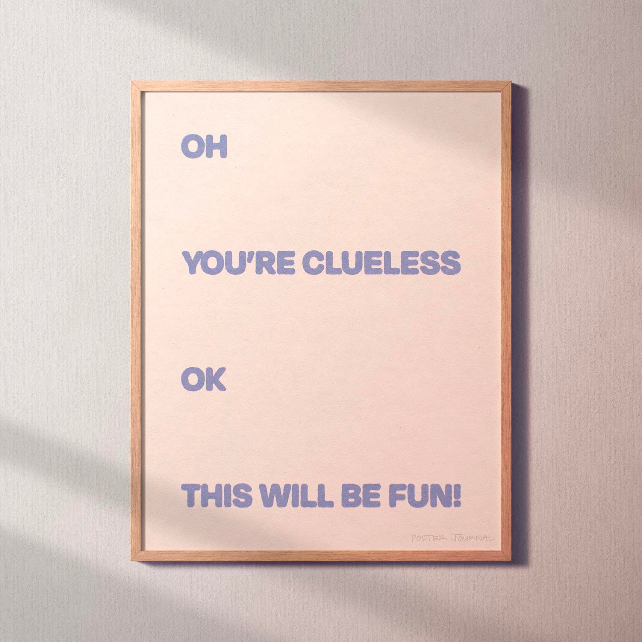 CLUELESS PRINT