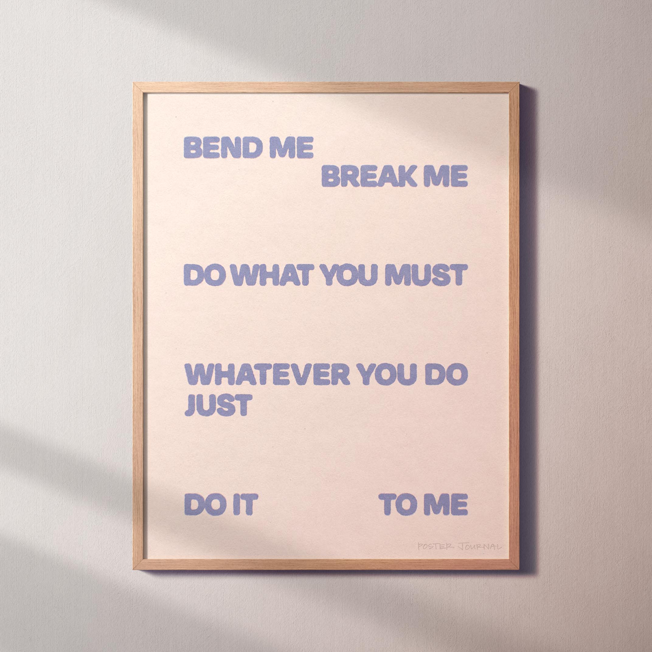 BEND PRINT