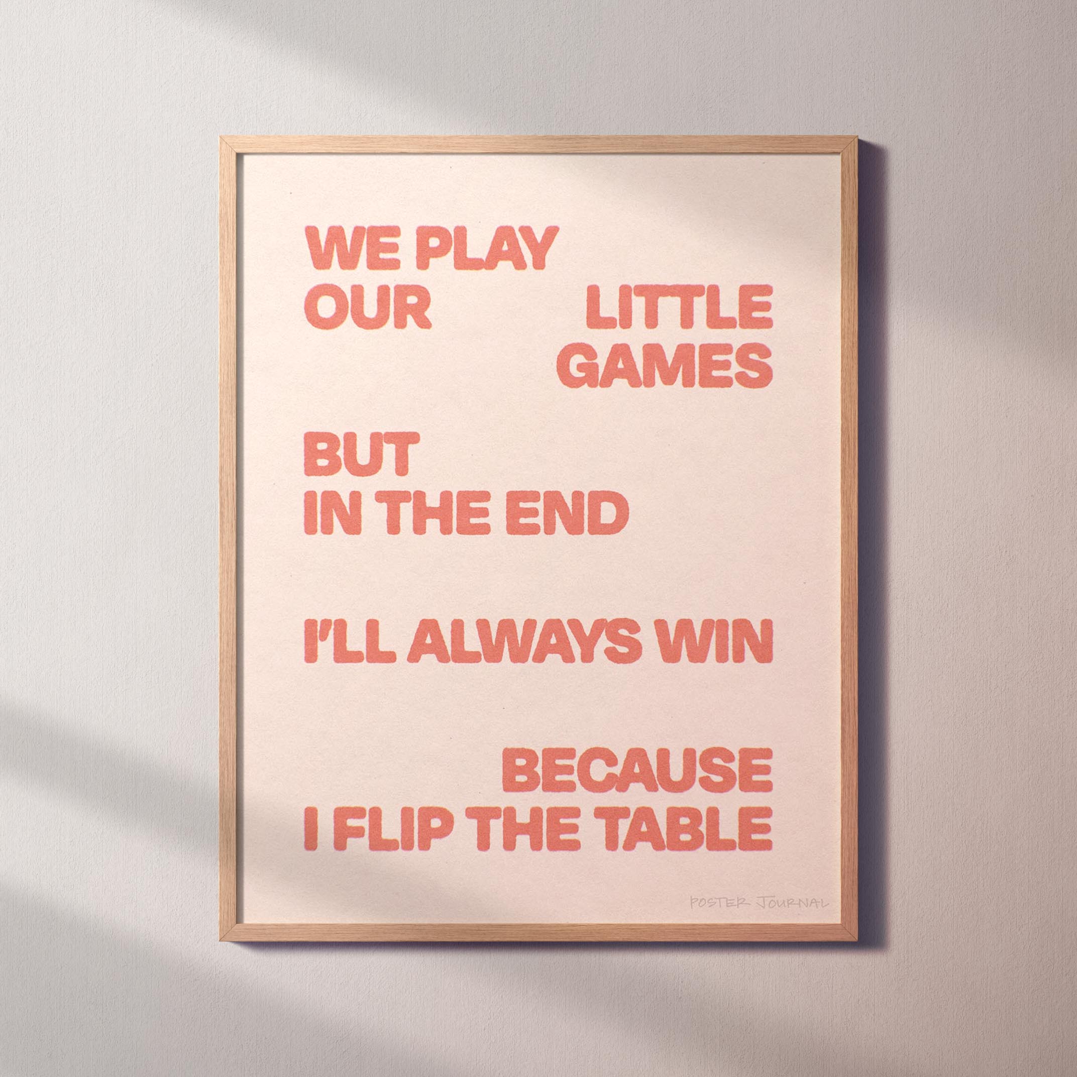 TABLE PRINT