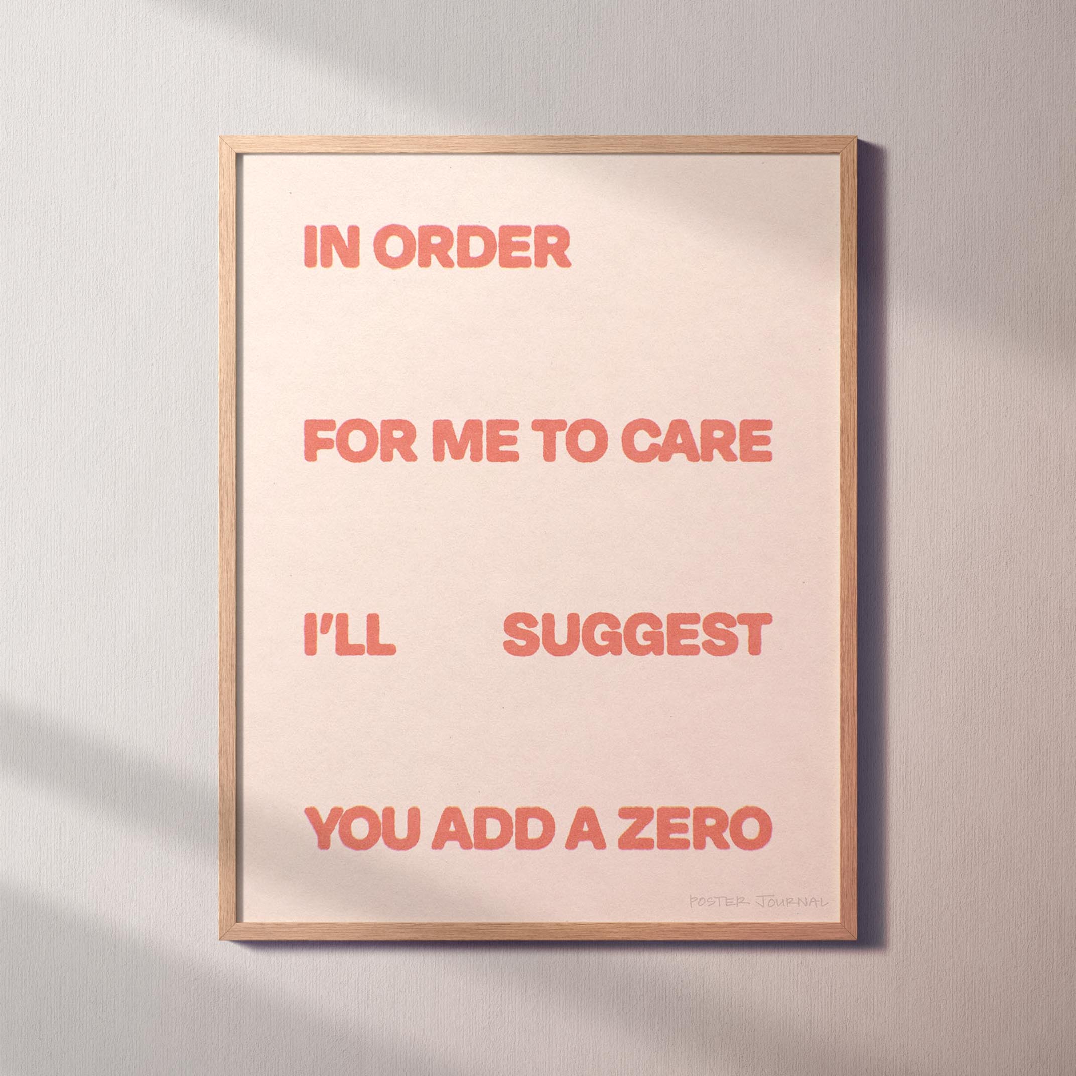 ZERO PRINT