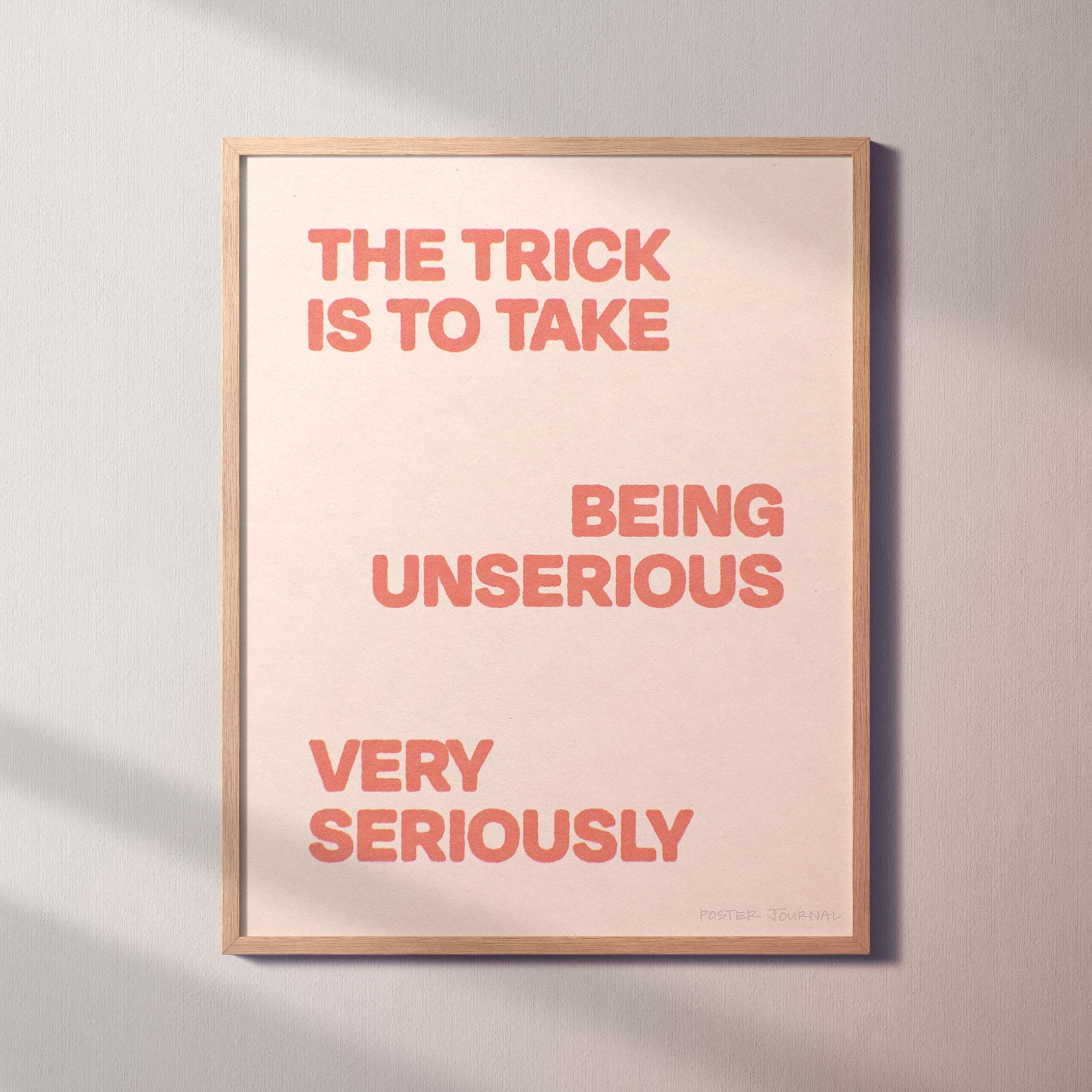 UNSERIOUS PRINT