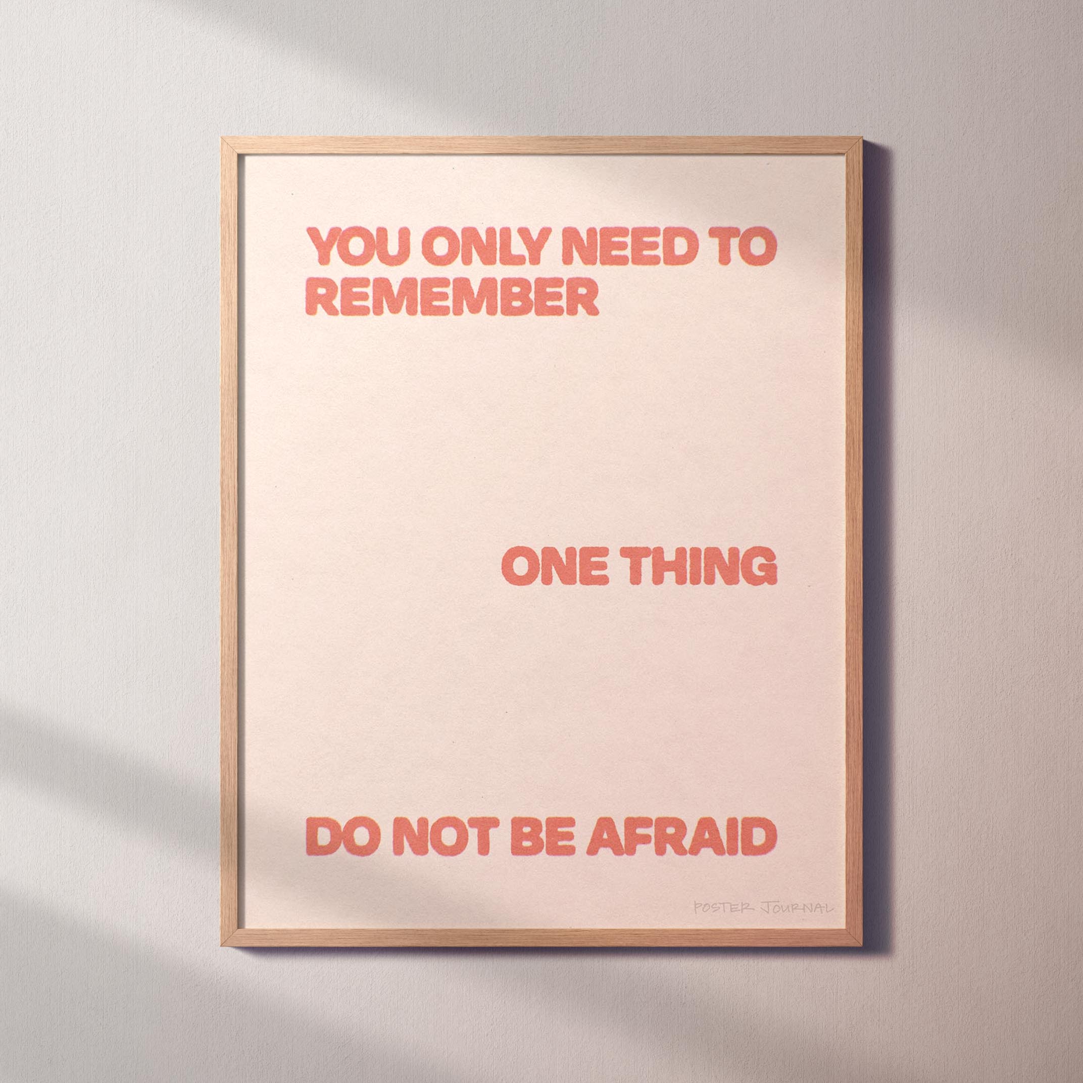 AFRAID PRINT