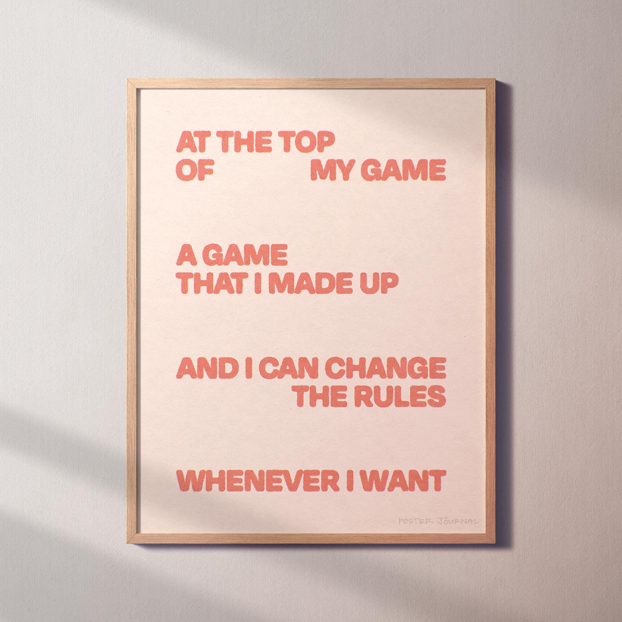 GAME PRINT