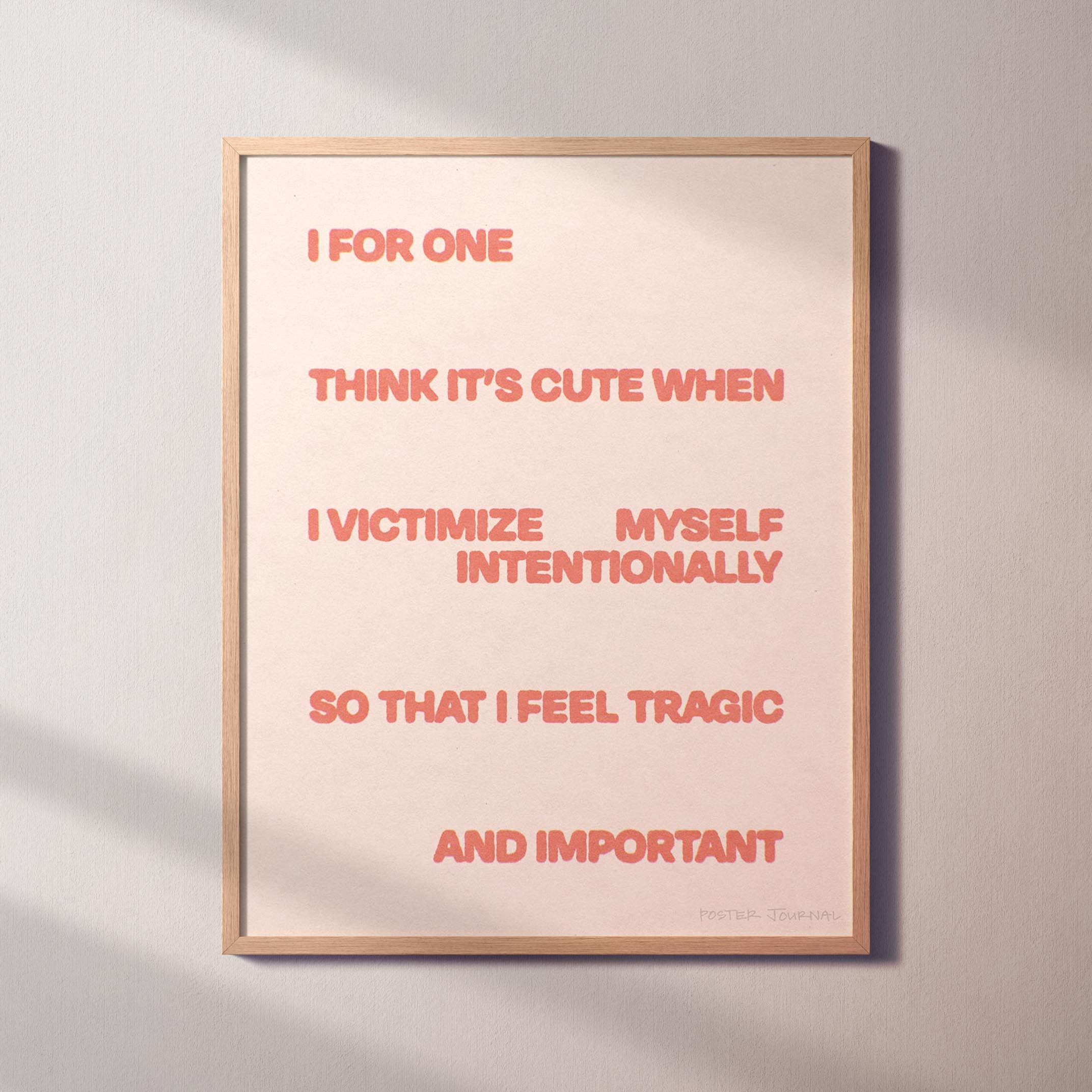 TRAGIC PRINT