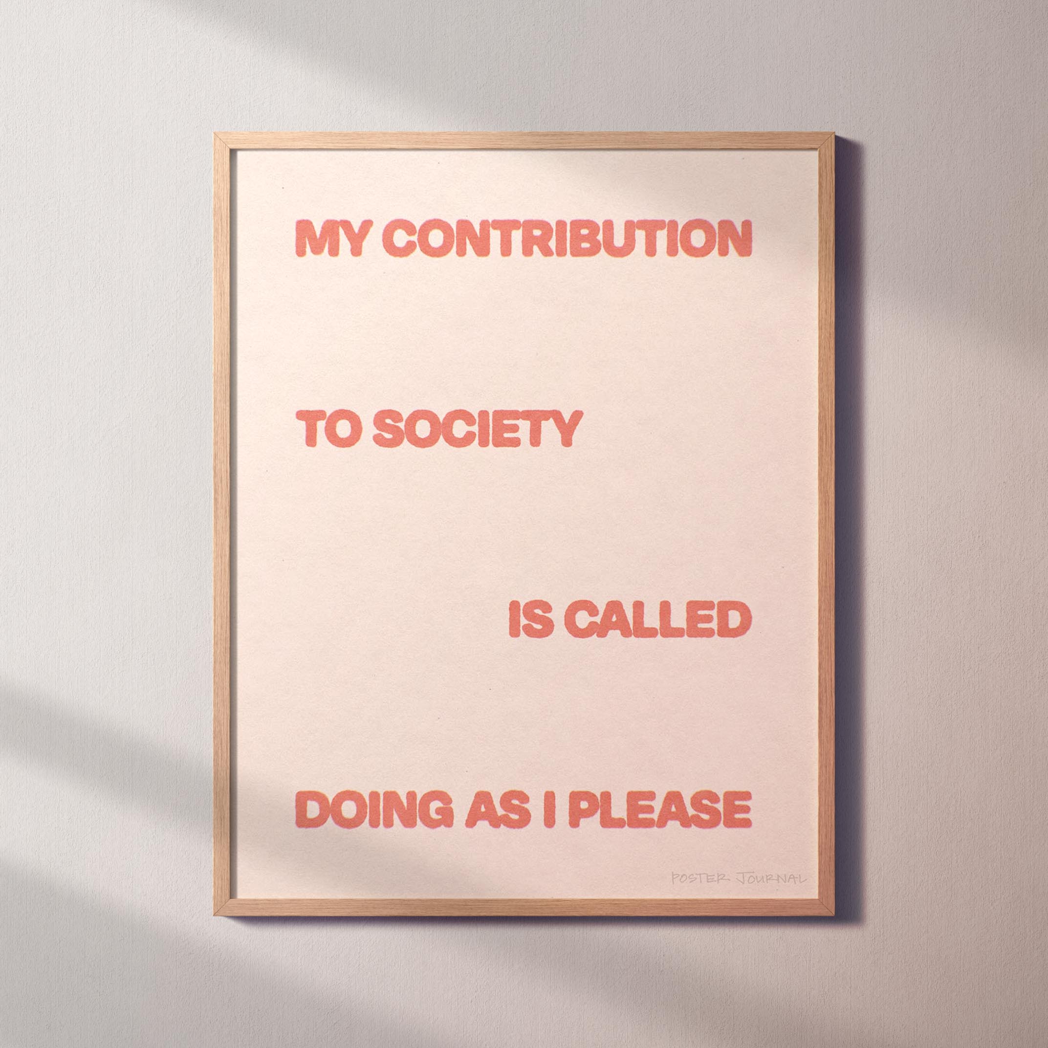 CONTRIBUTION PRINT