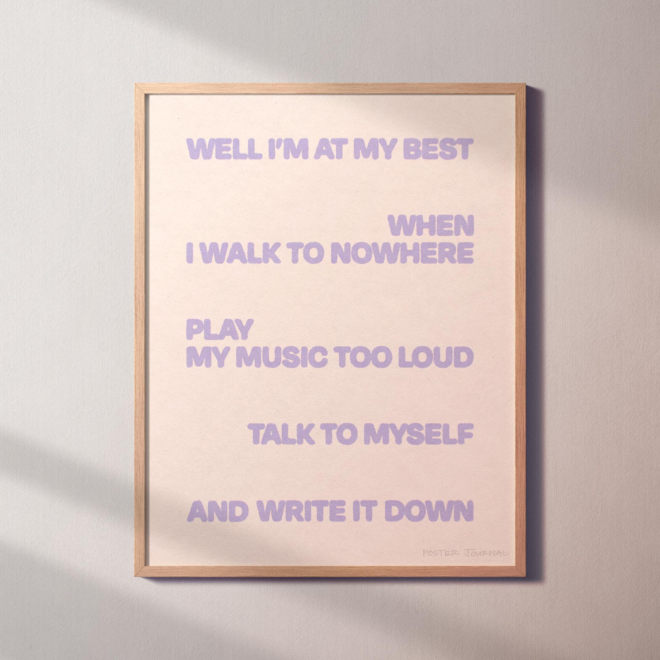 NOWHERE PRINT