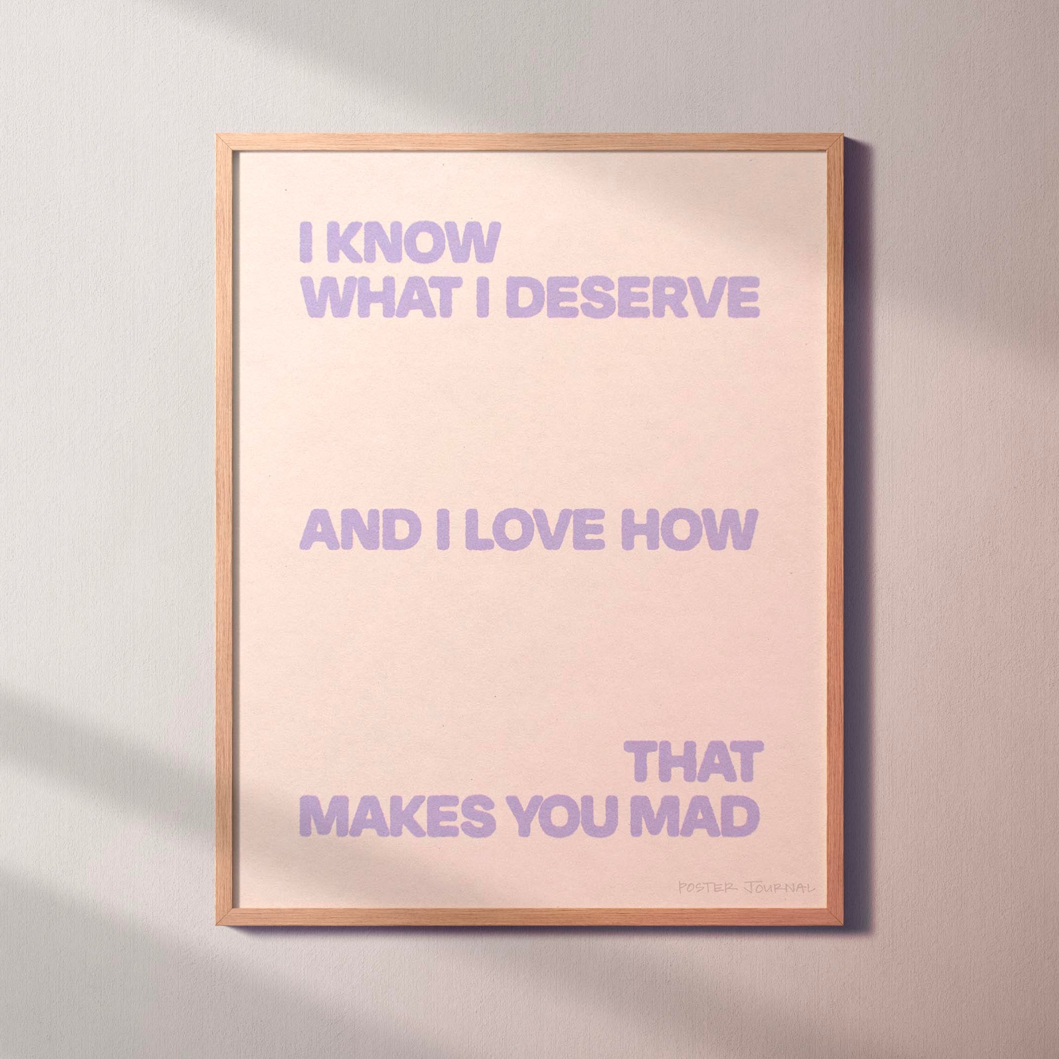 DESERVE PRINT
