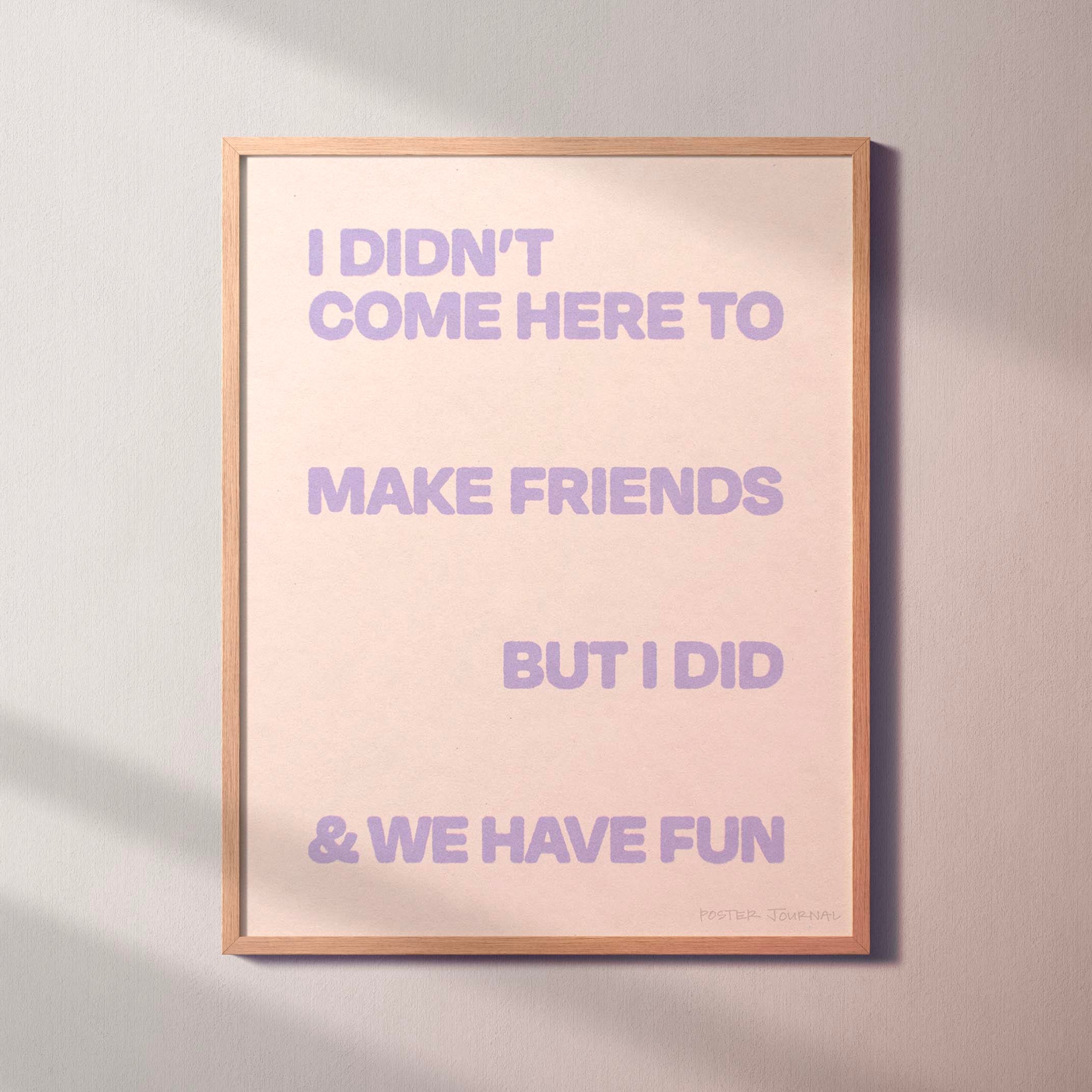 FRIENDS PRINT
