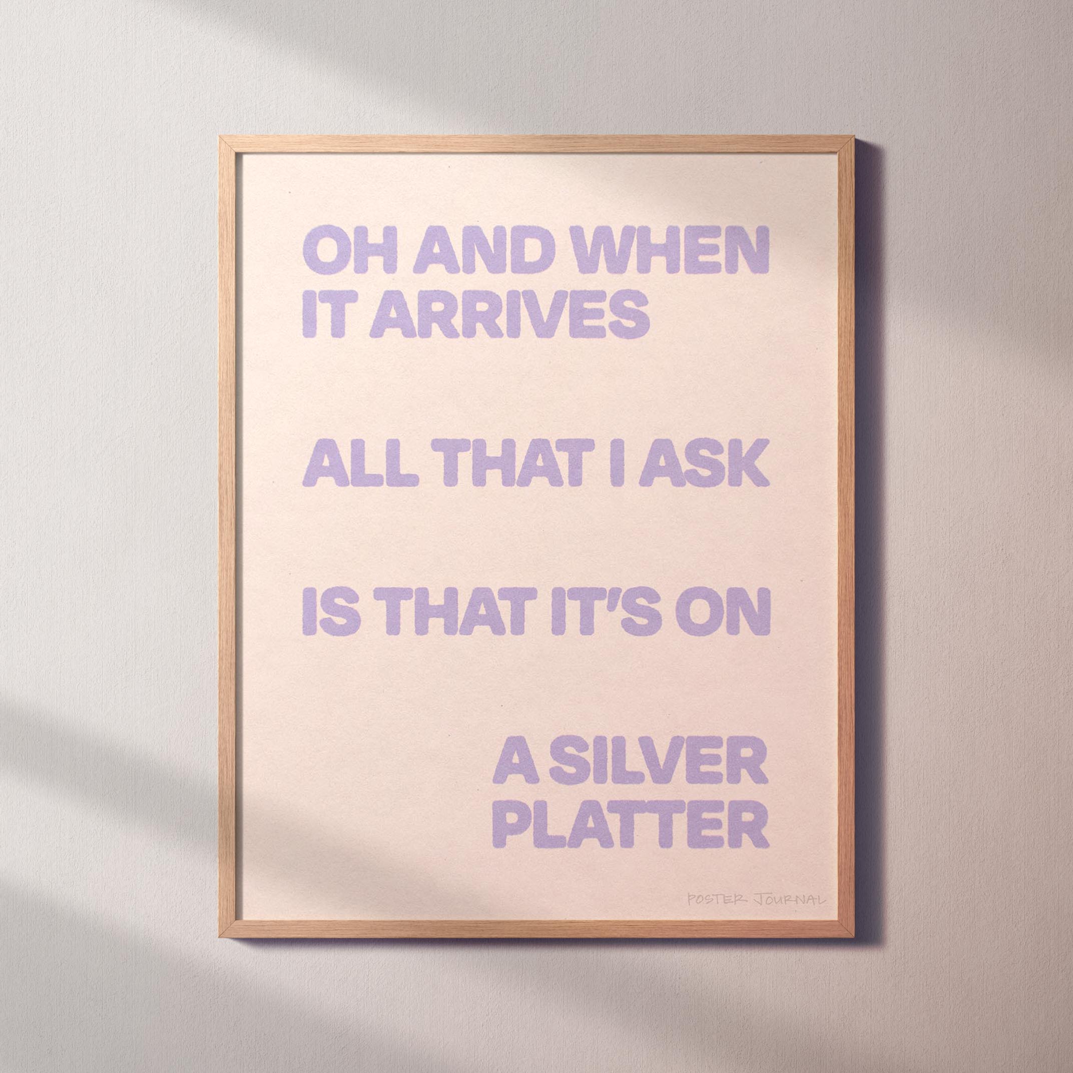 PLATTER PRINT