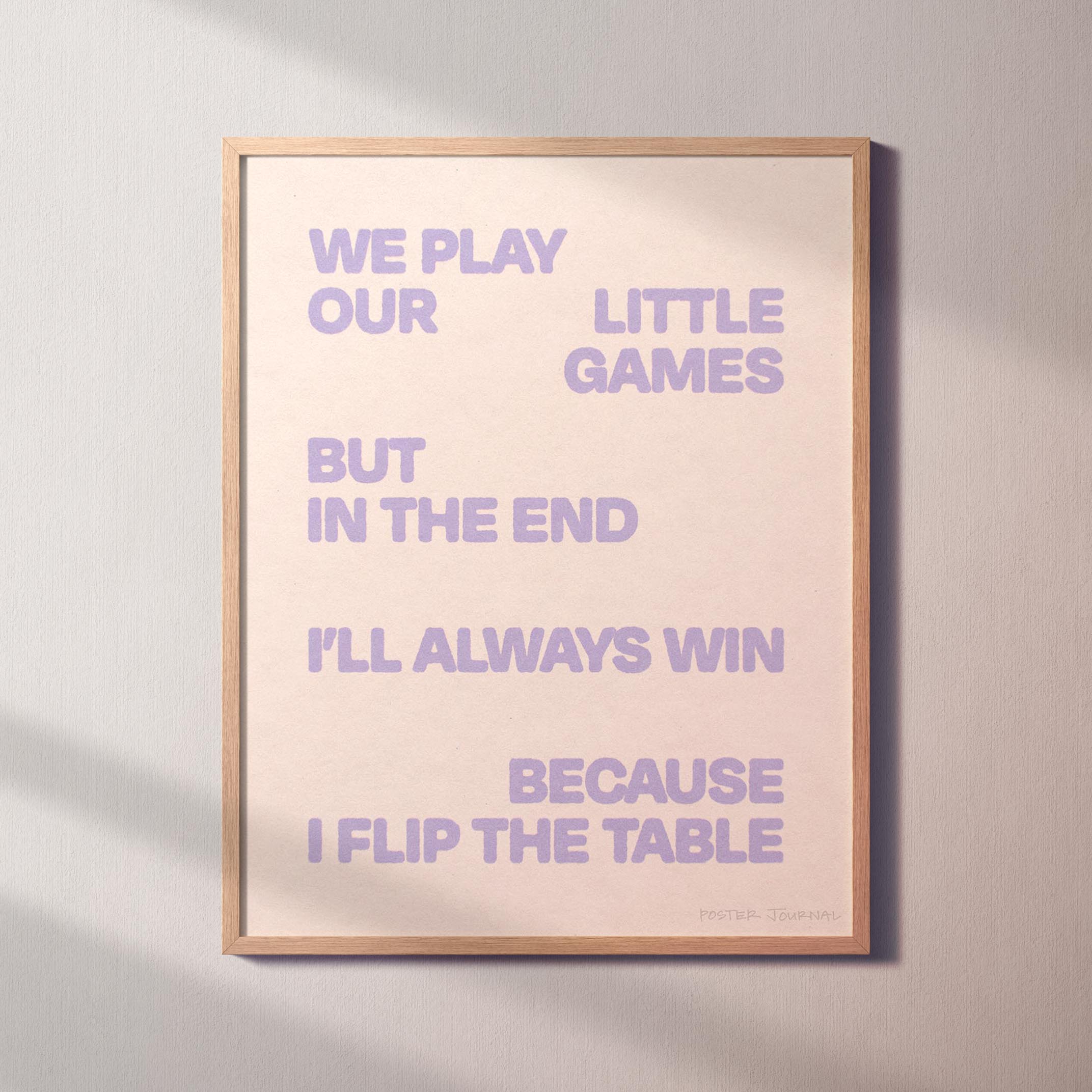 TABLE PRINT
