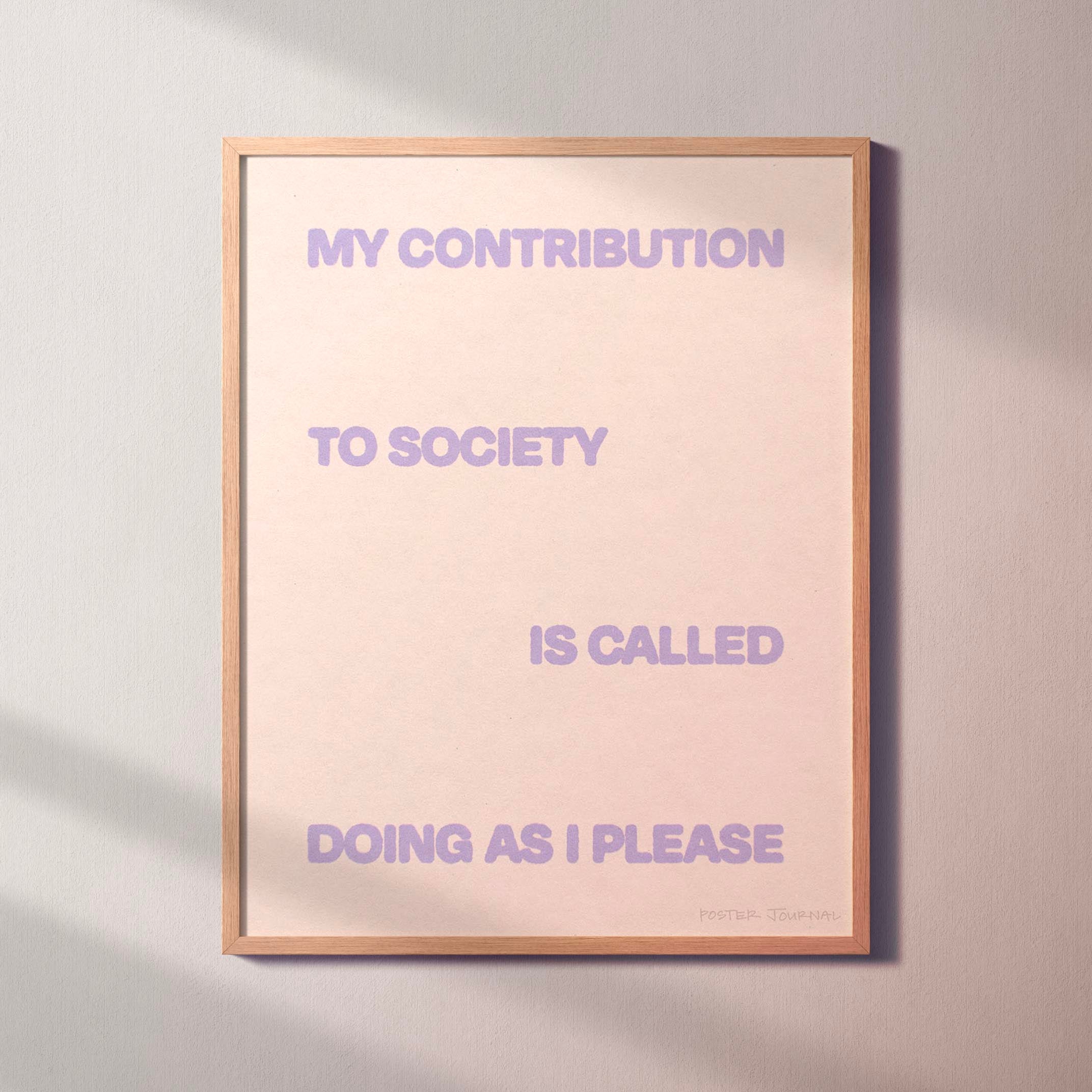 CONTRIBUTION PRINT