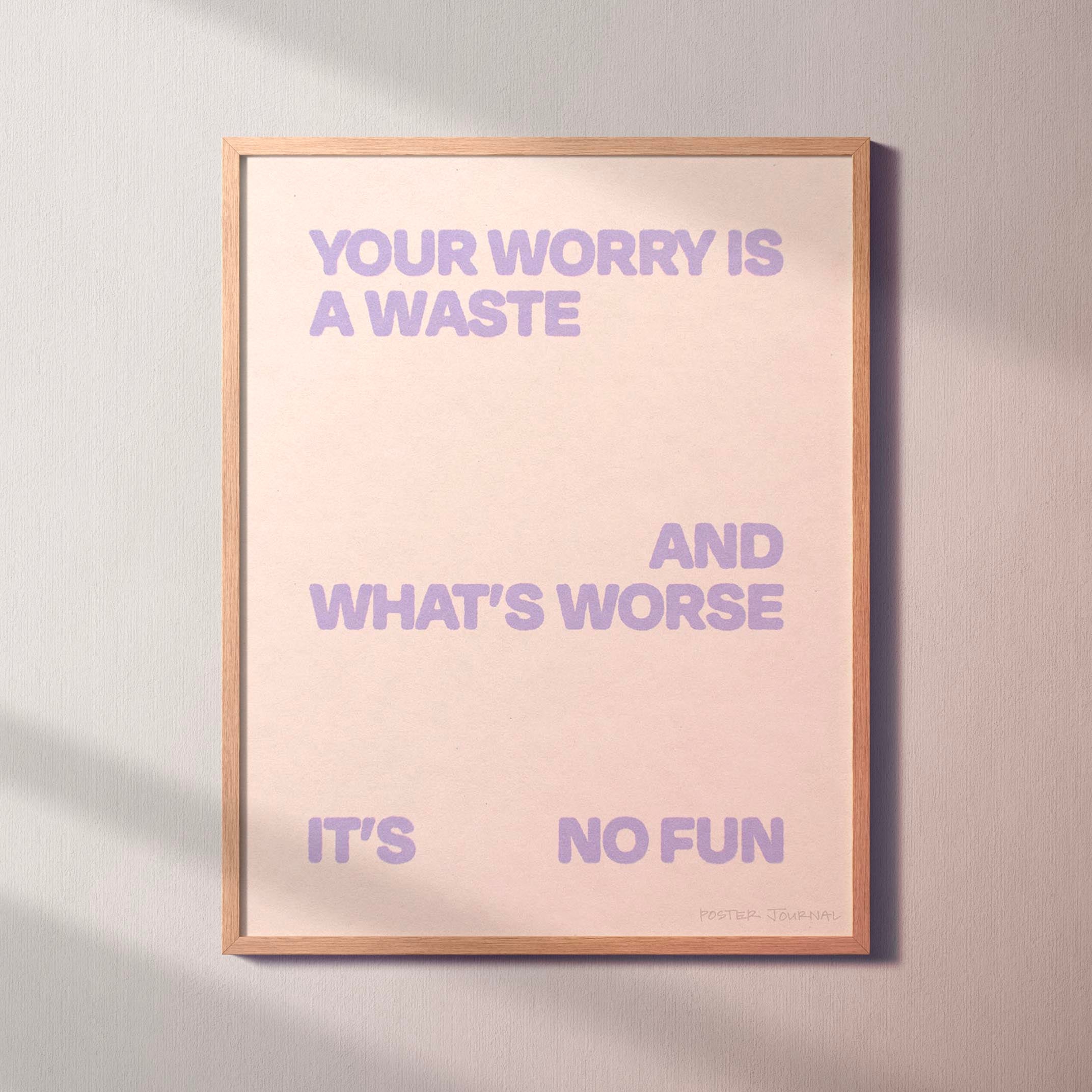 WORRY PRINT