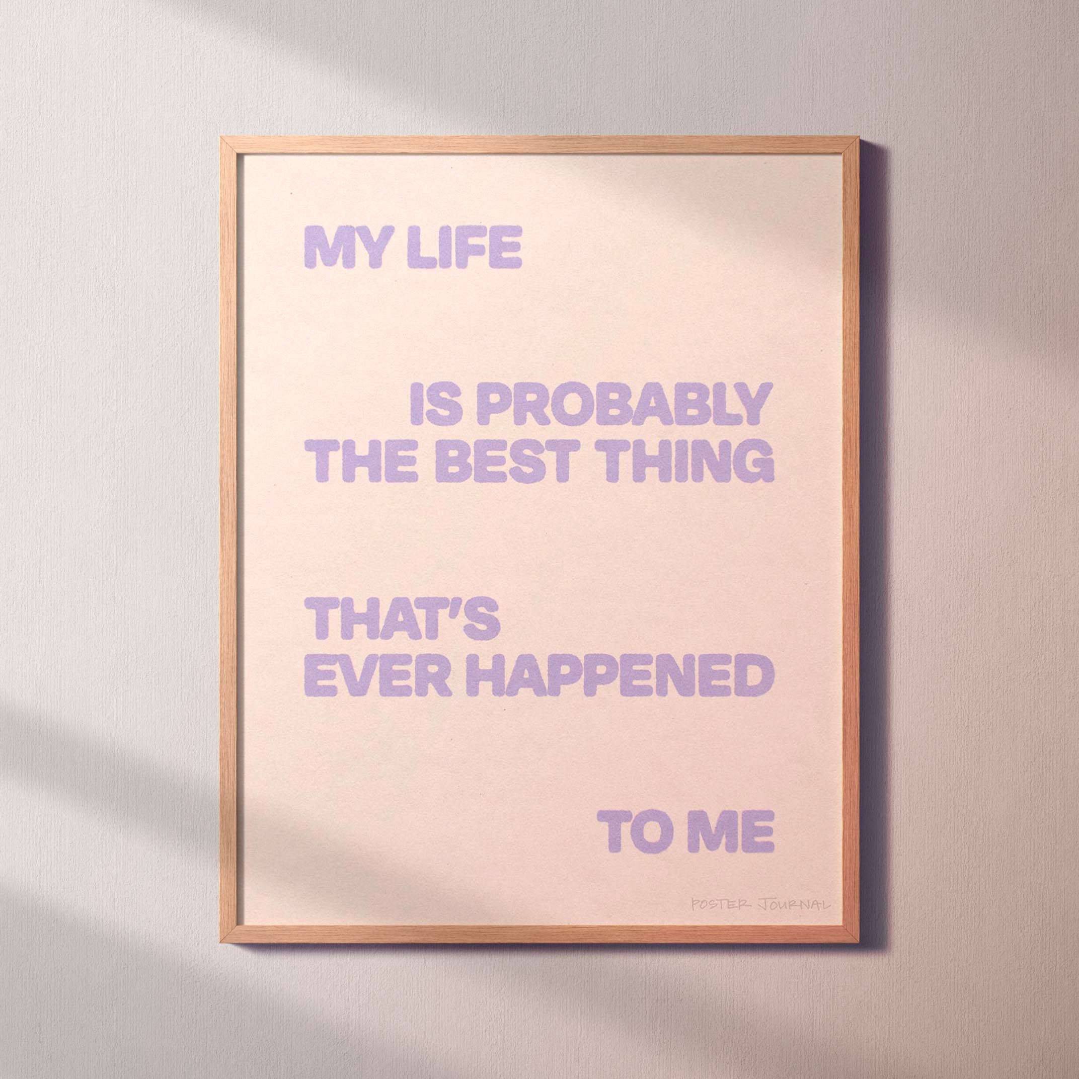 HAPPENED PRINT