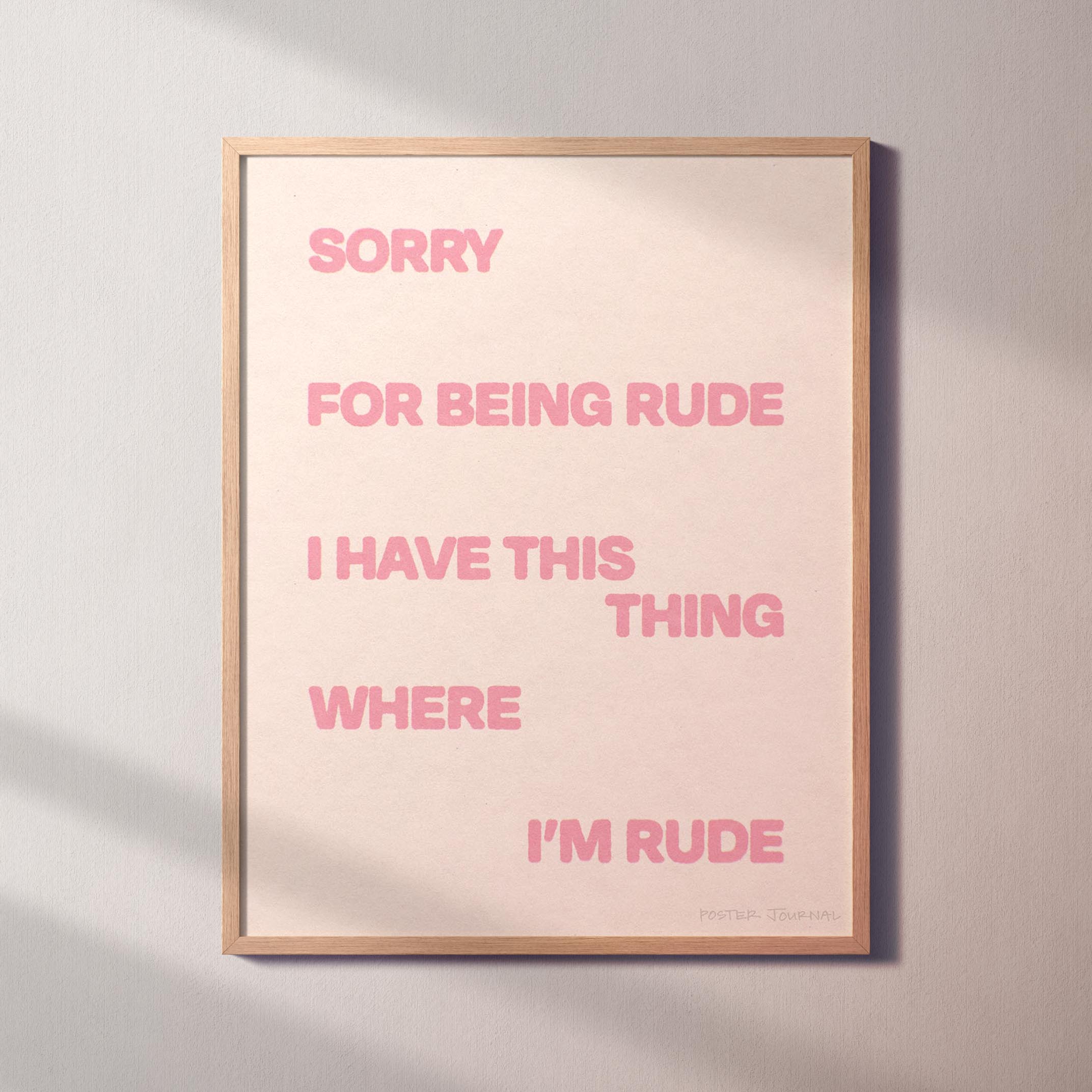 RUDE PRINT