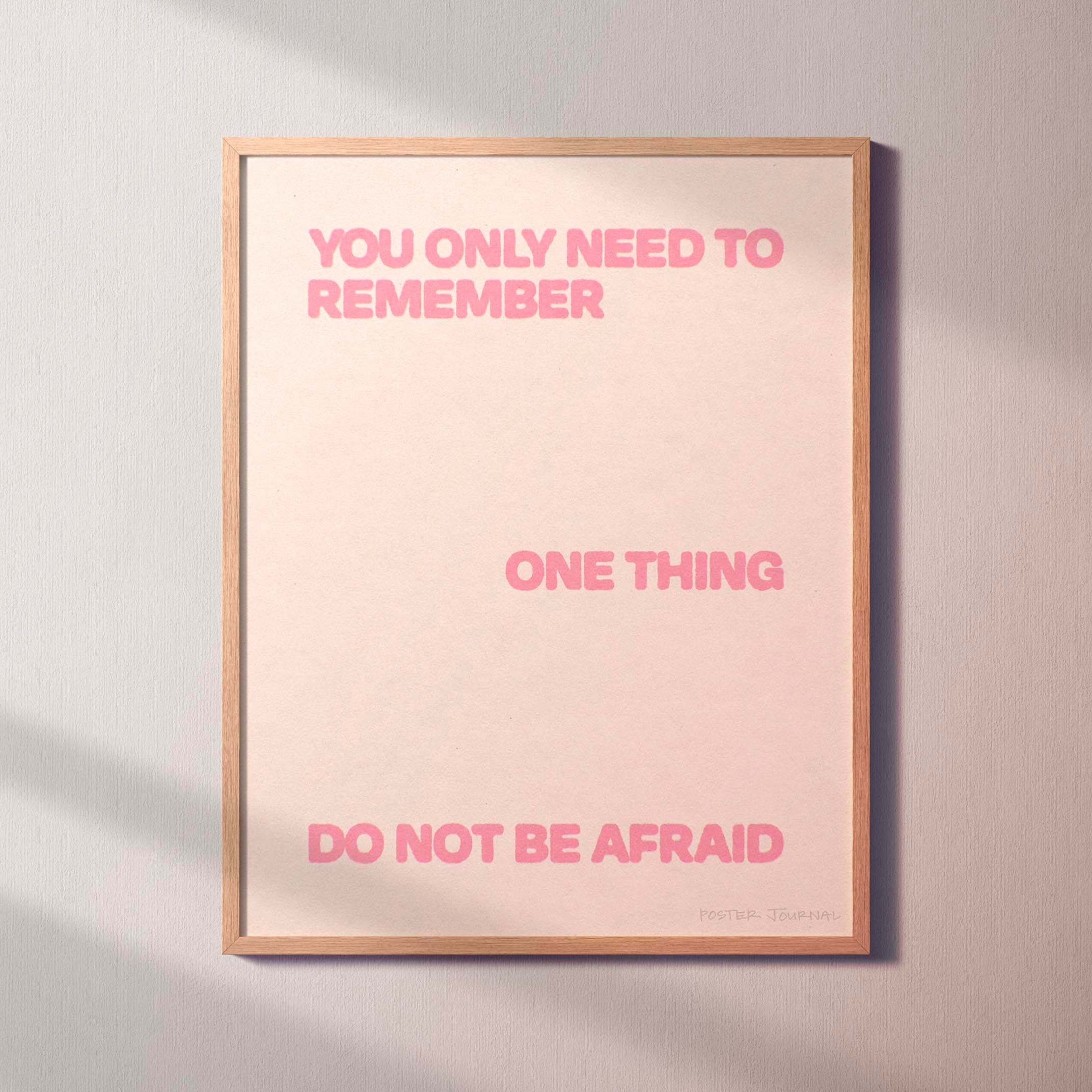 AFRAID PRINT