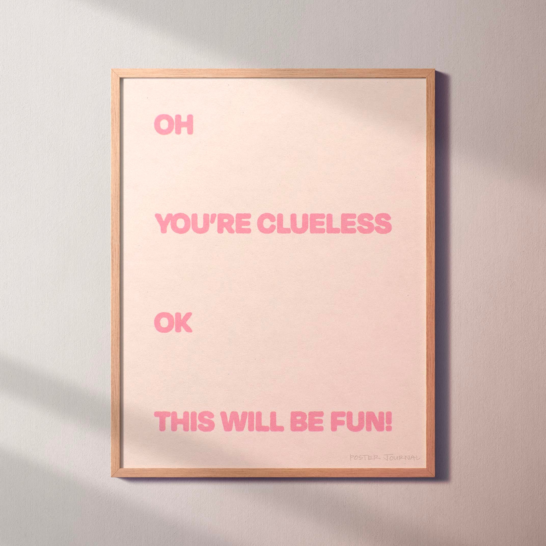 CLUELESS PRINT