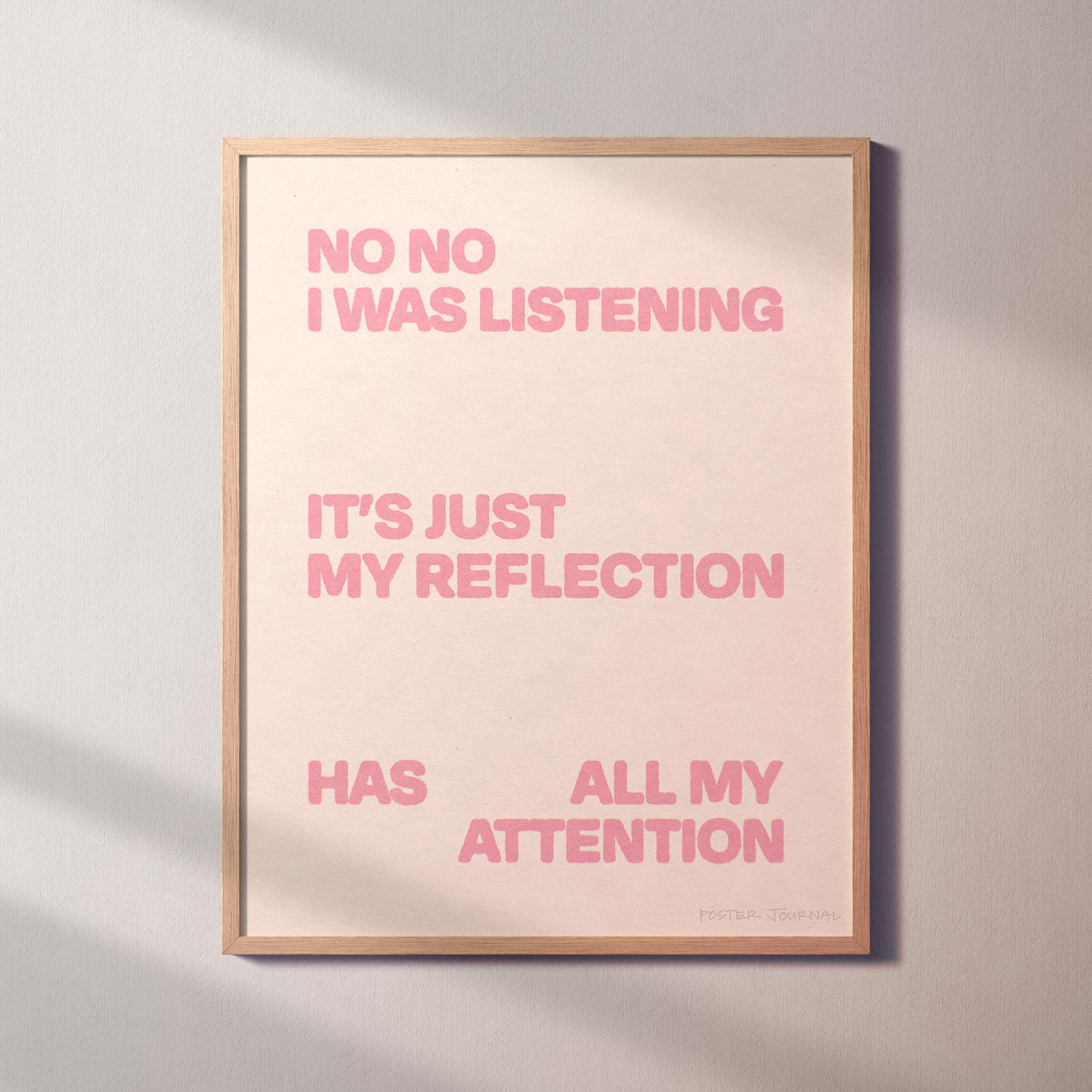 REFLECTION PRINT