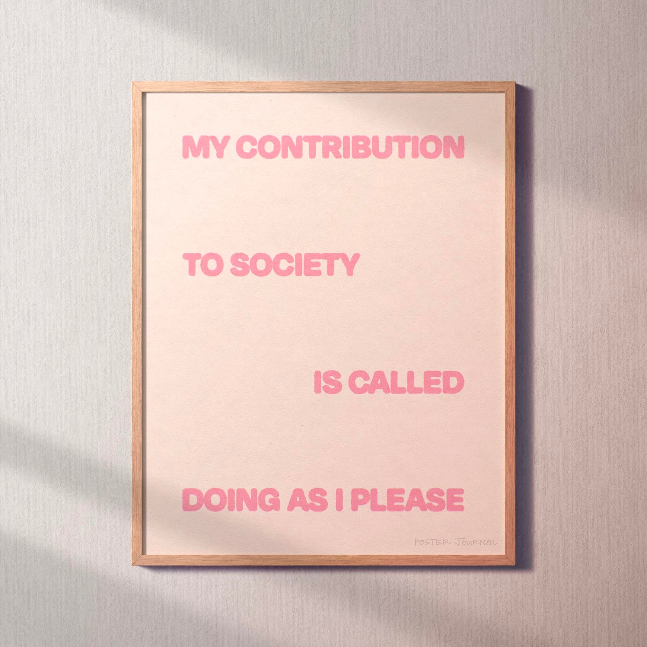 CONTRIBUTION PRINT