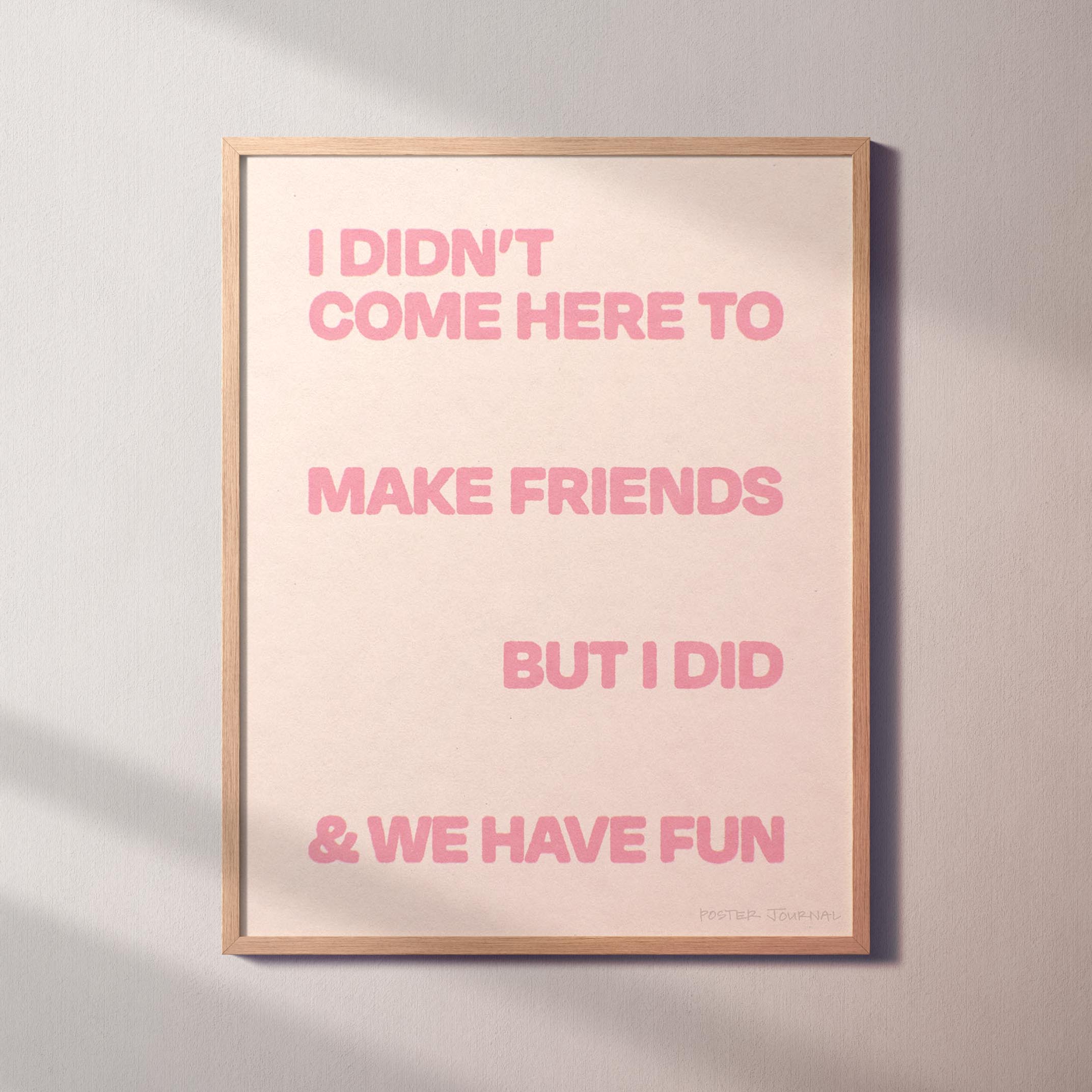 FRIENDS PRINT