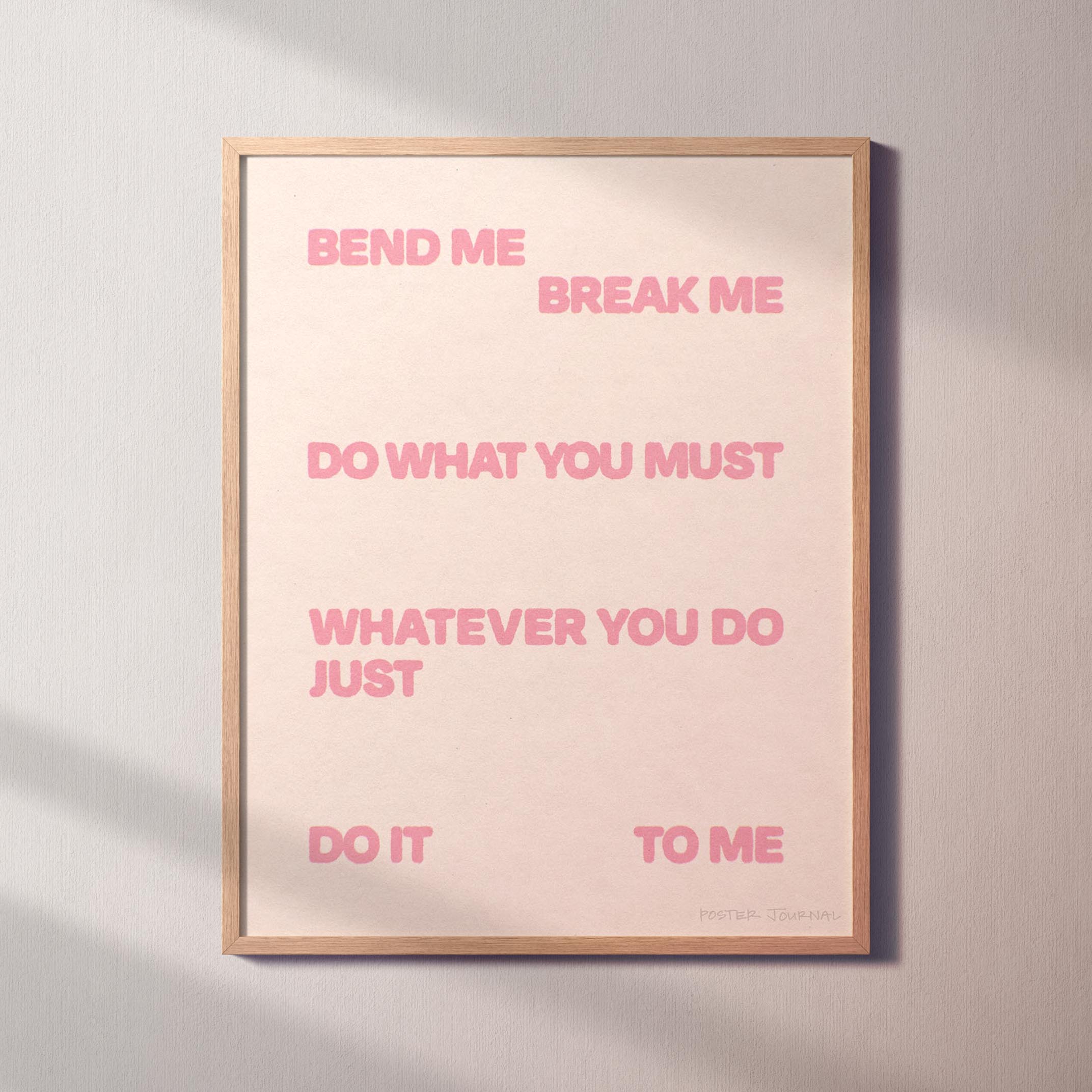 BEND PRINT