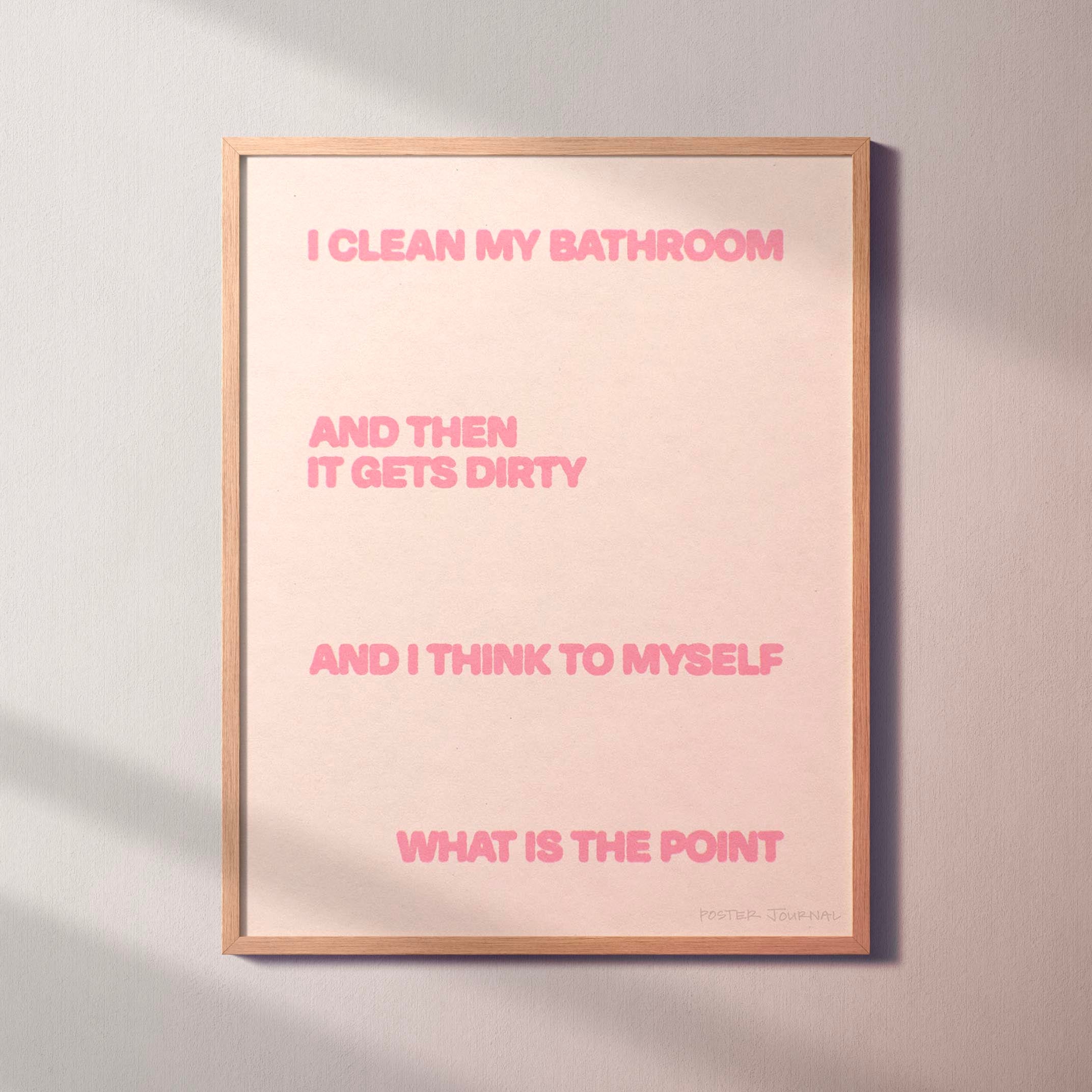 BATHROOM PRINT
