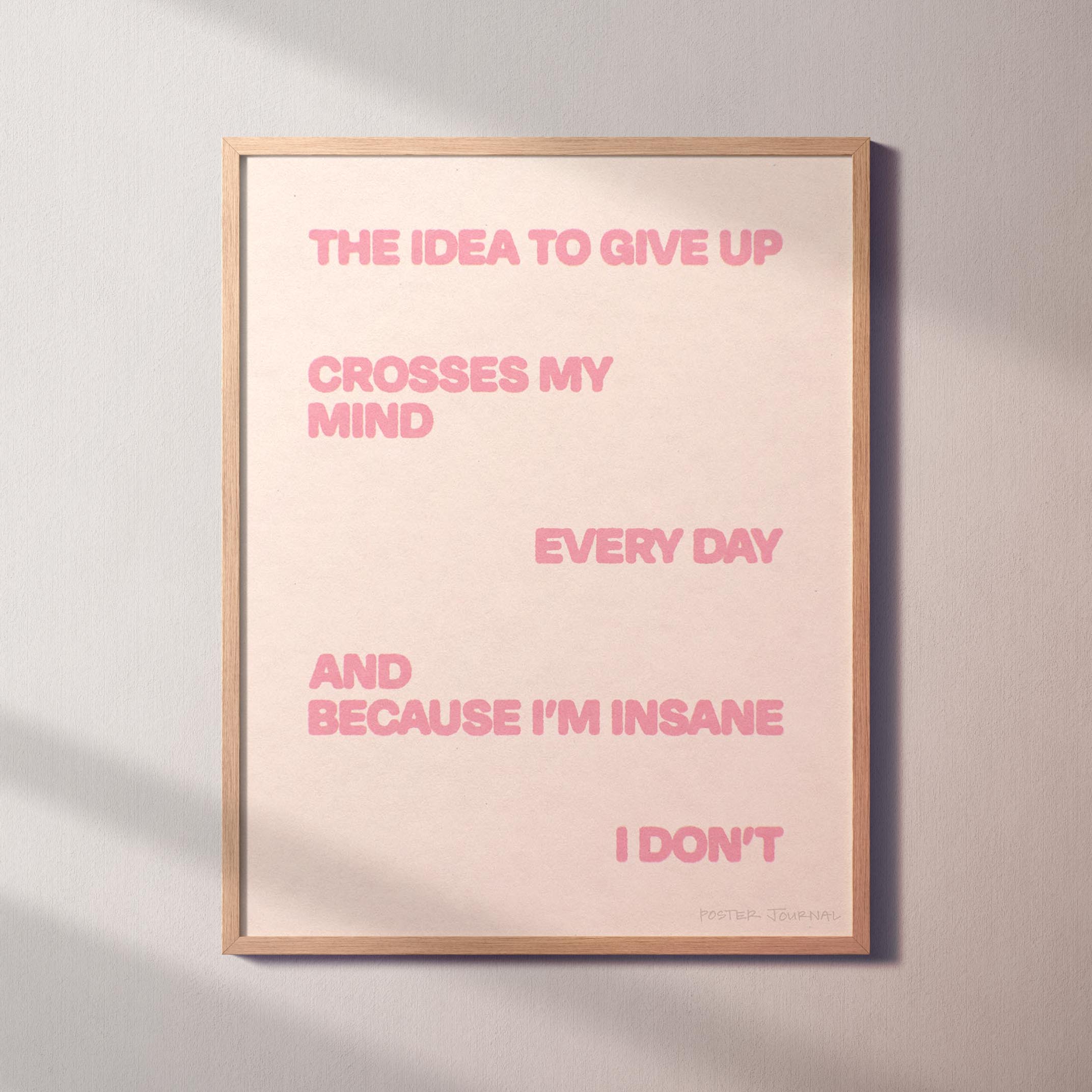 CROSSES PRINT