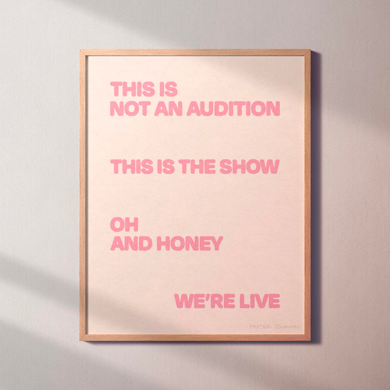 AUDITION PRINT