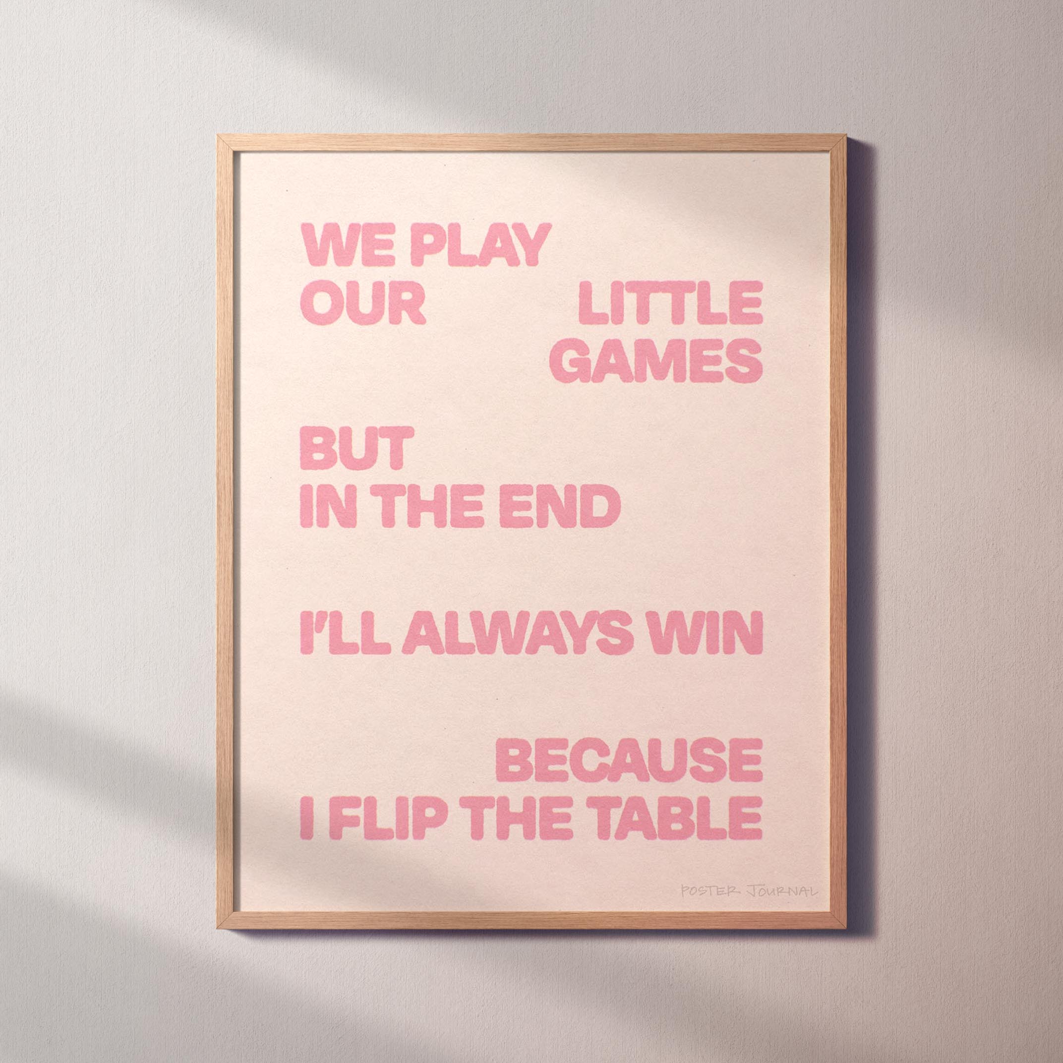 TABLE PRINT