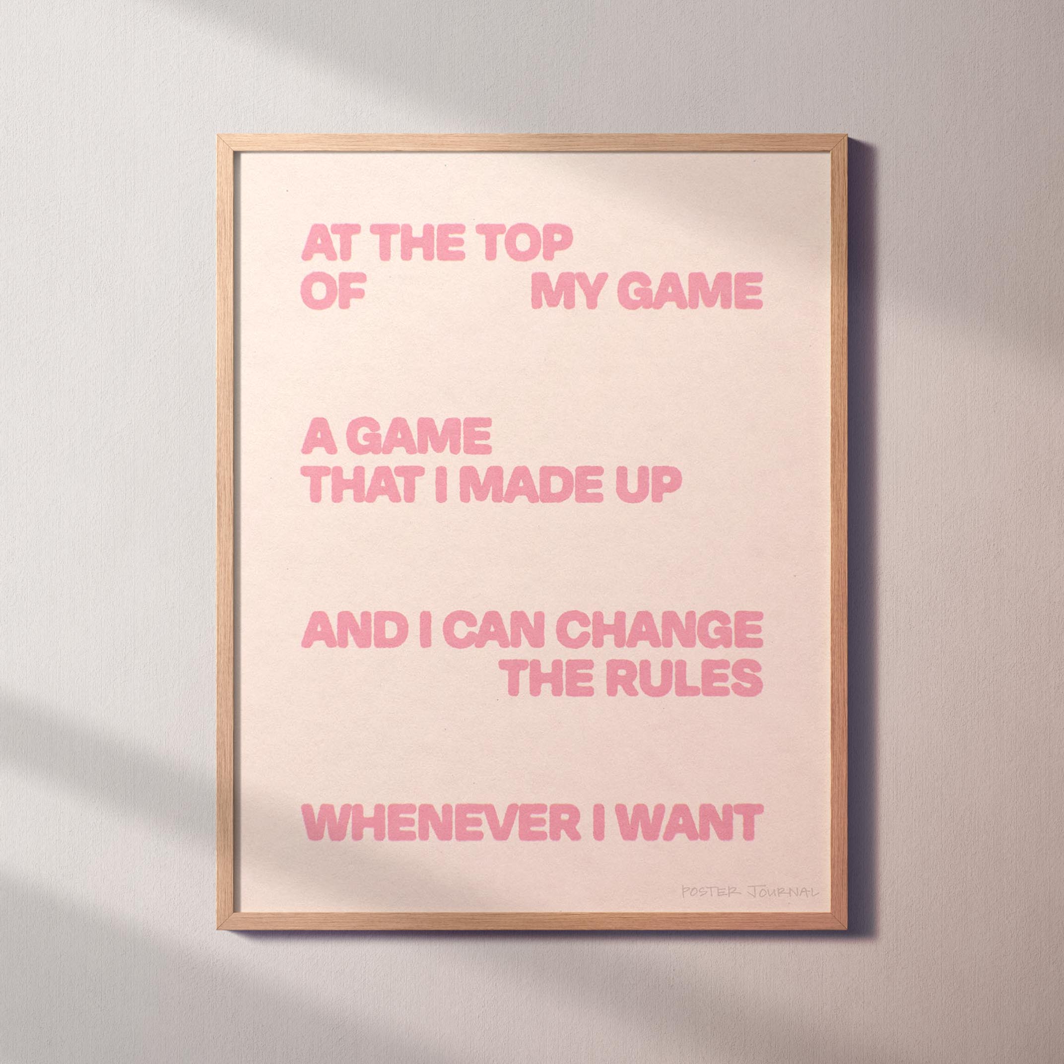 GAME PRINT
