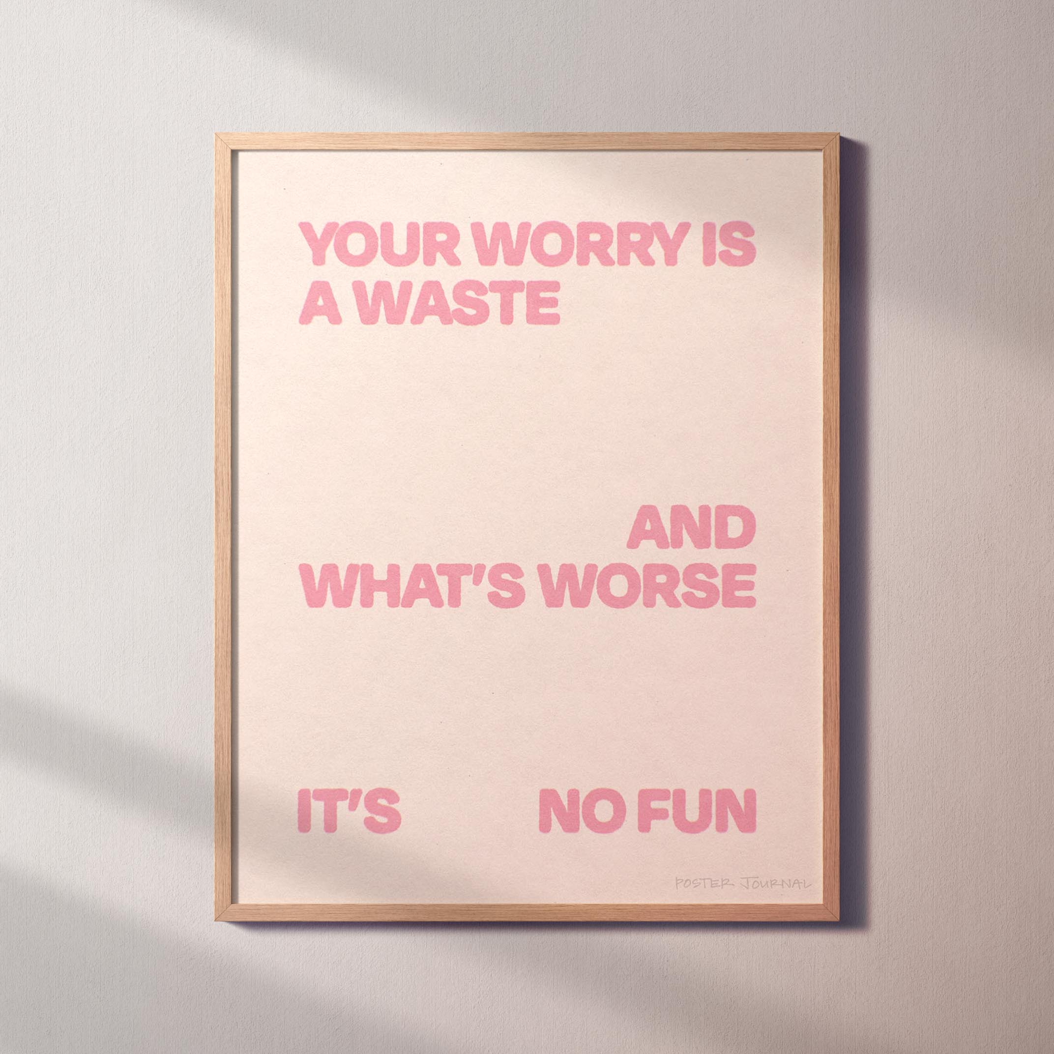 WORRY PRINT