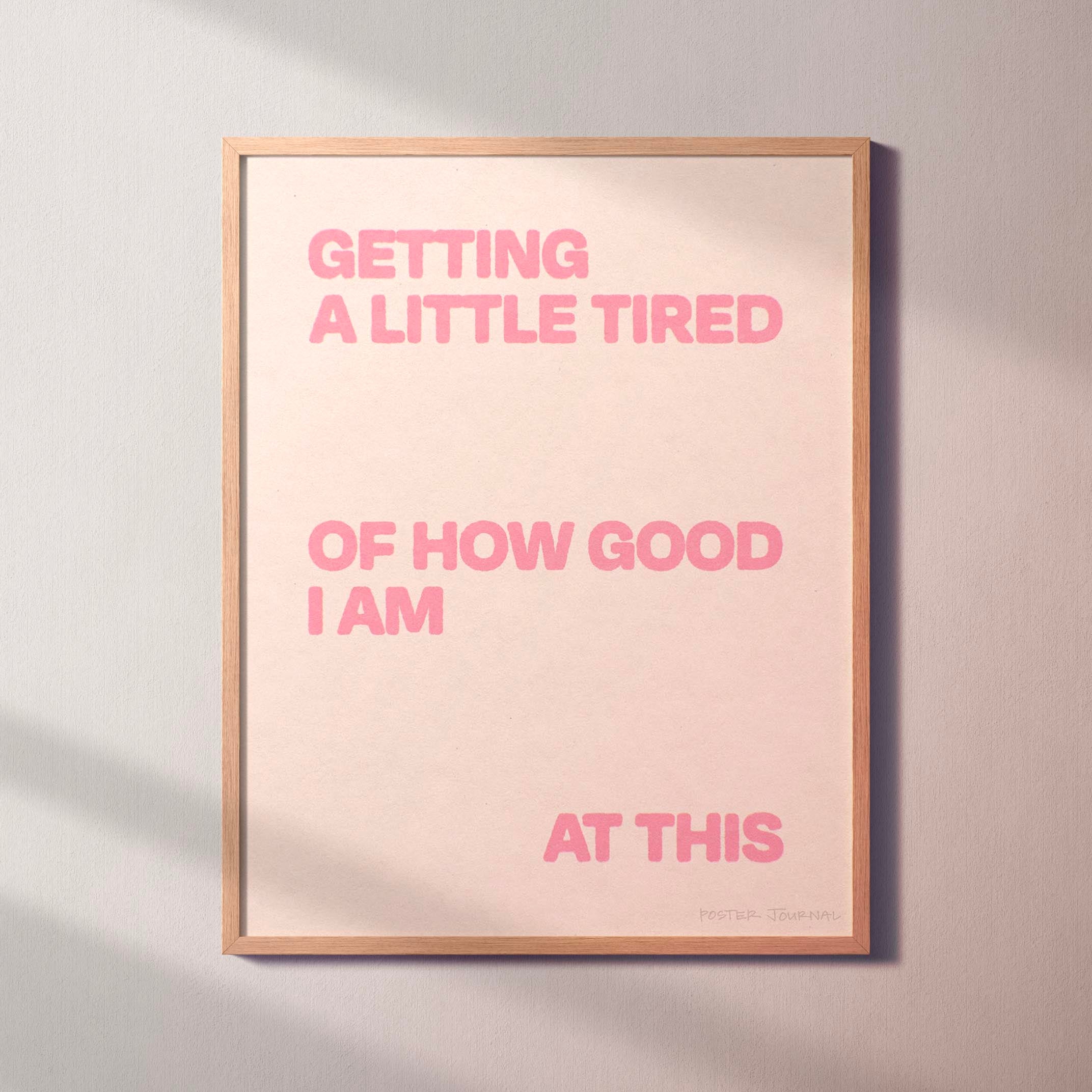 TIRED PRINT