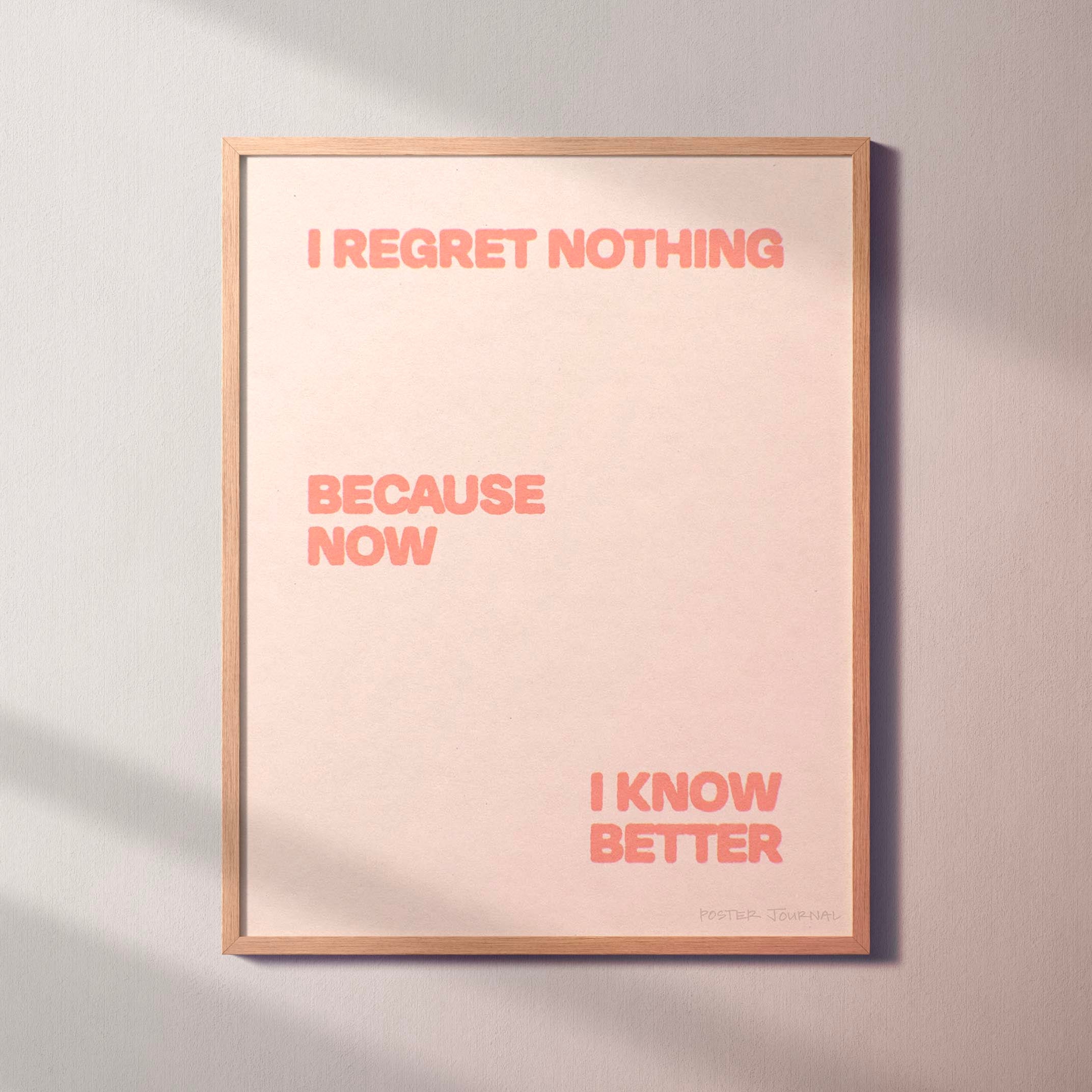 REGRET PRINT